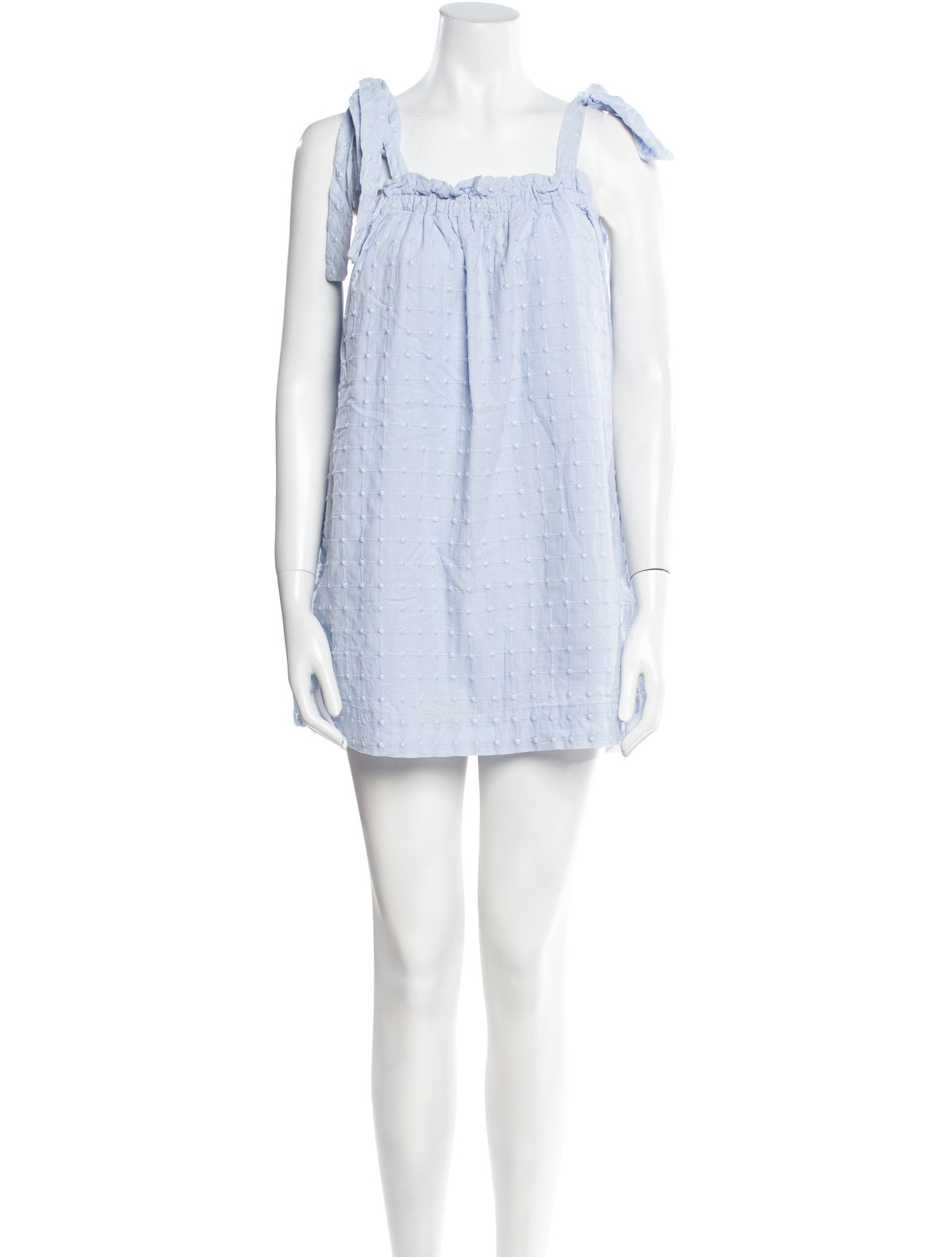 Innika Choo Square Neckline Mini Dress