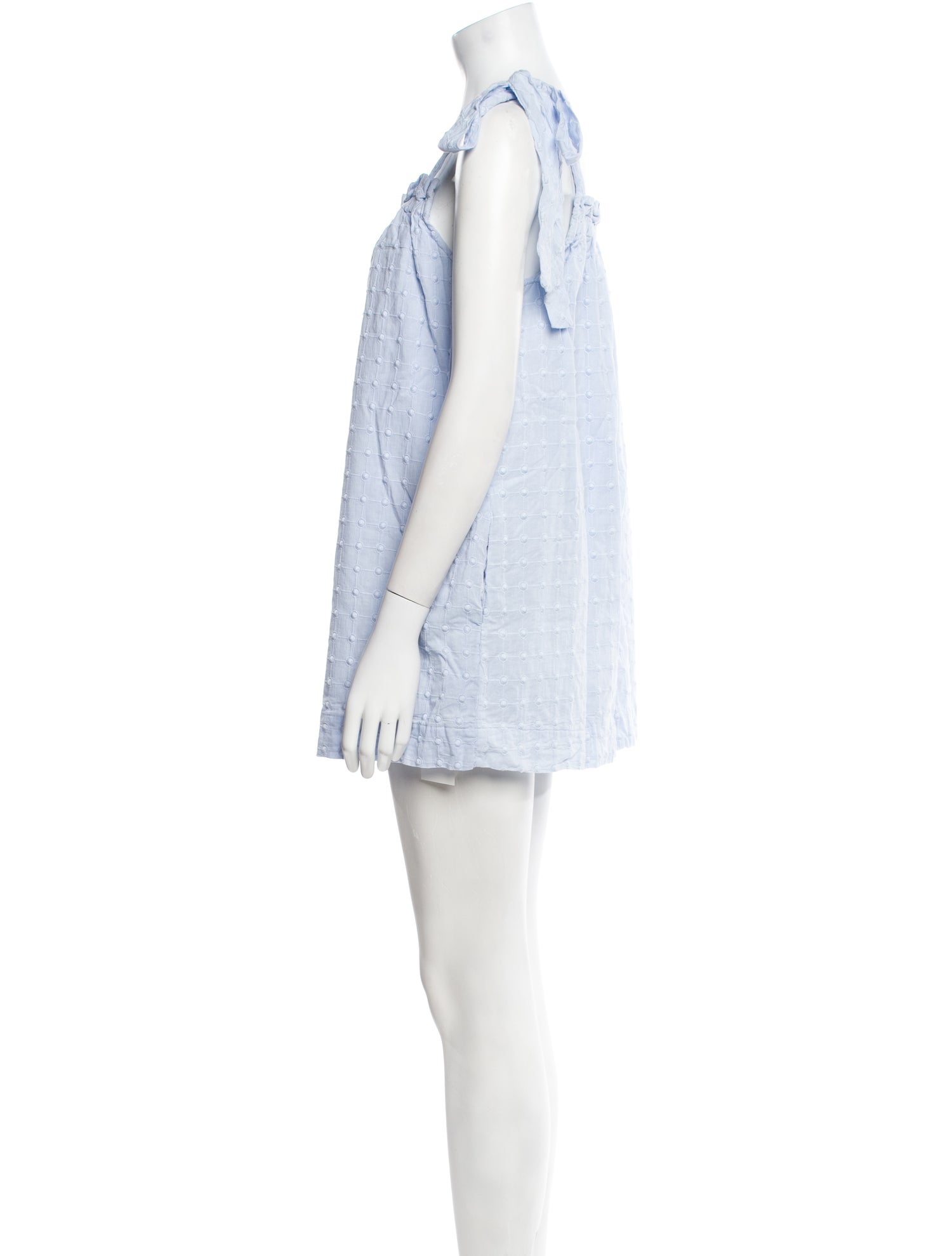 Innika Choo Square Neckline Mini Dress