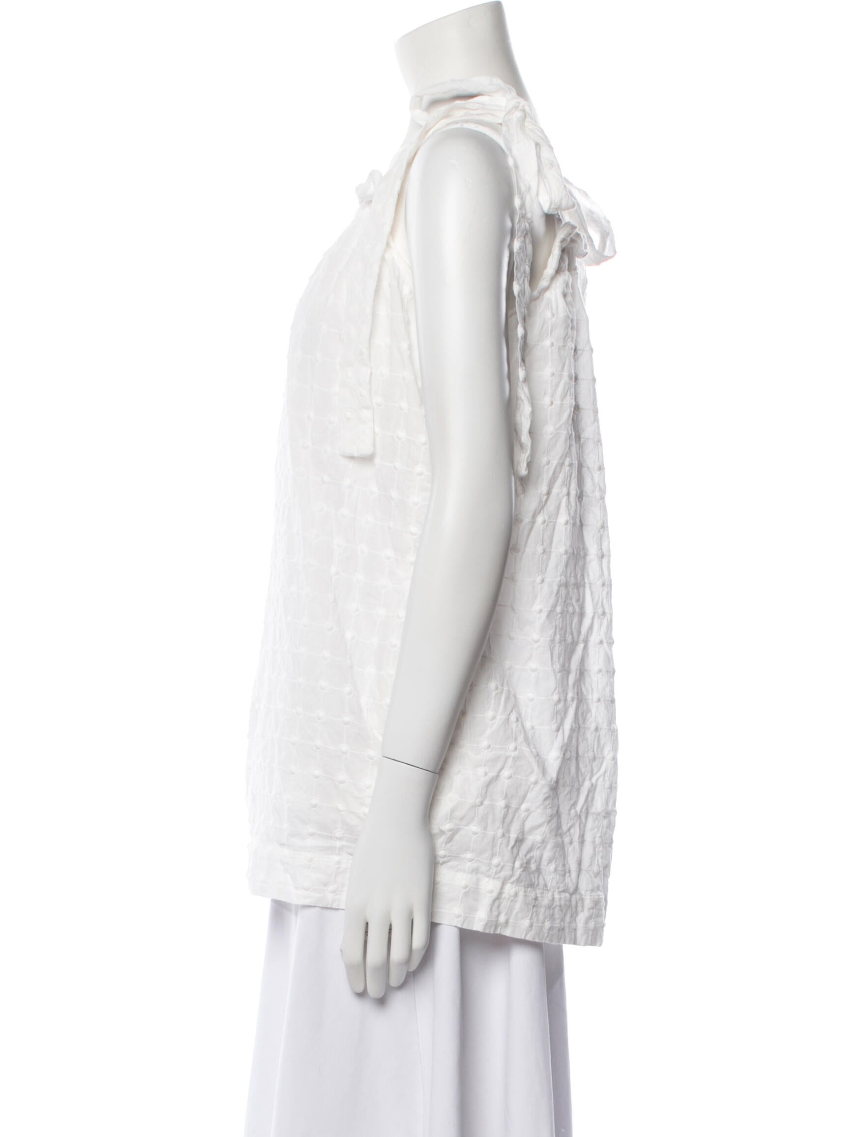 Innika Choo Square Neckline Sleeveless Top