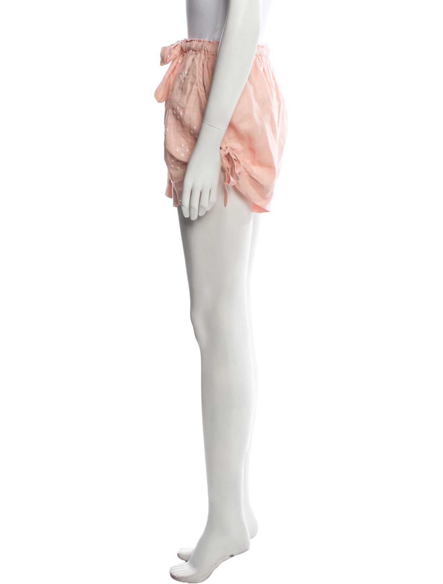 Innika Choo Linen Mini Shorts