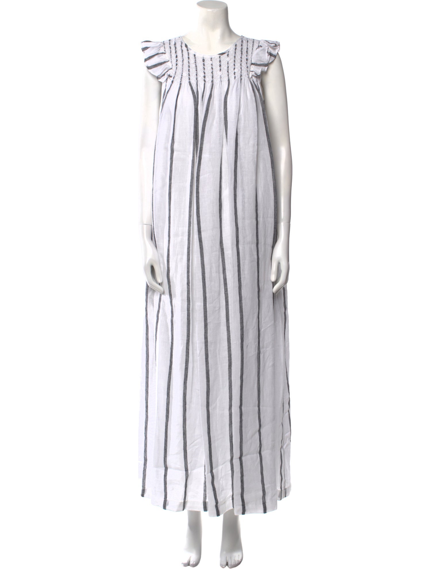 Innika Choo Linen Long Dress