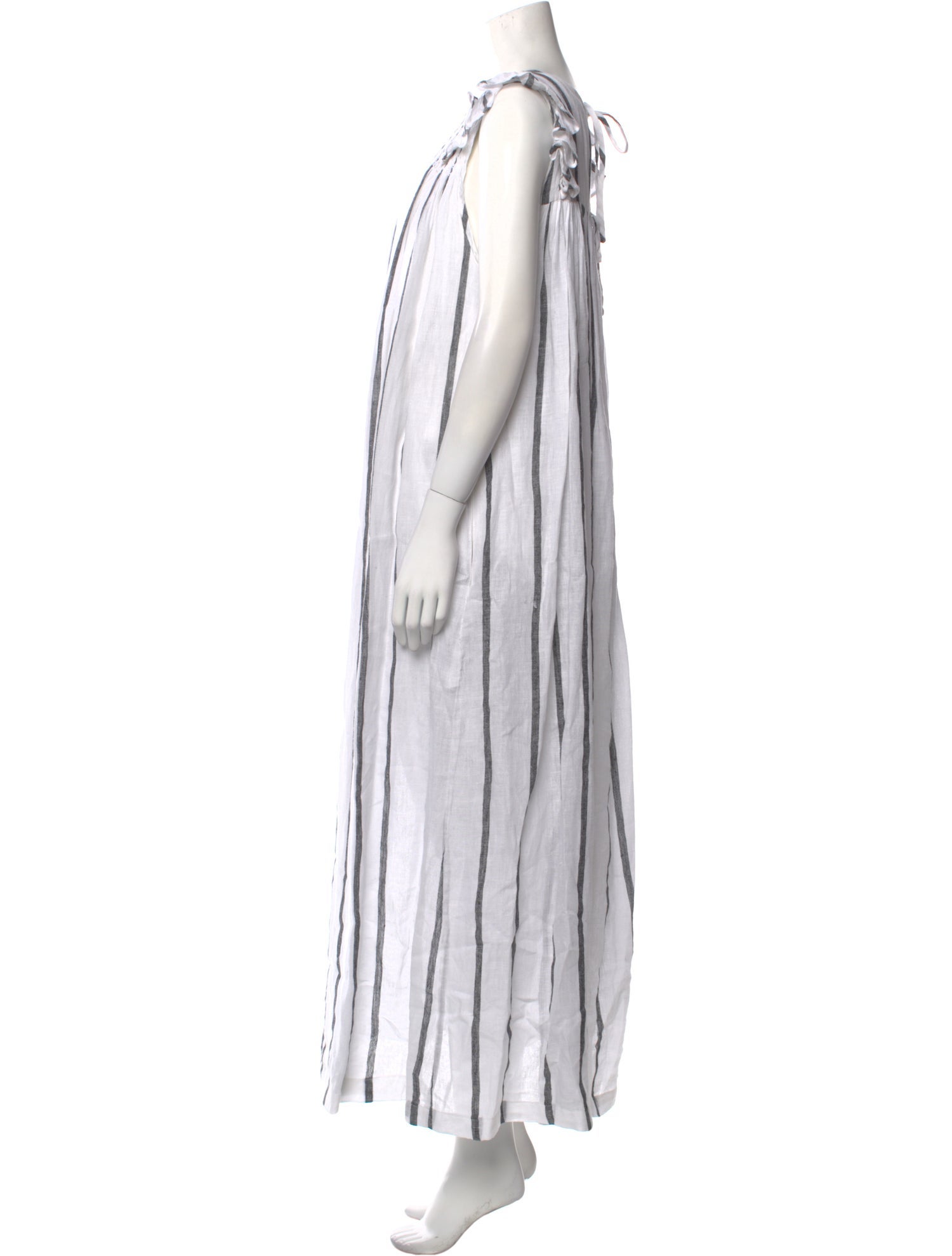 Innika Choo Linen Long Dress