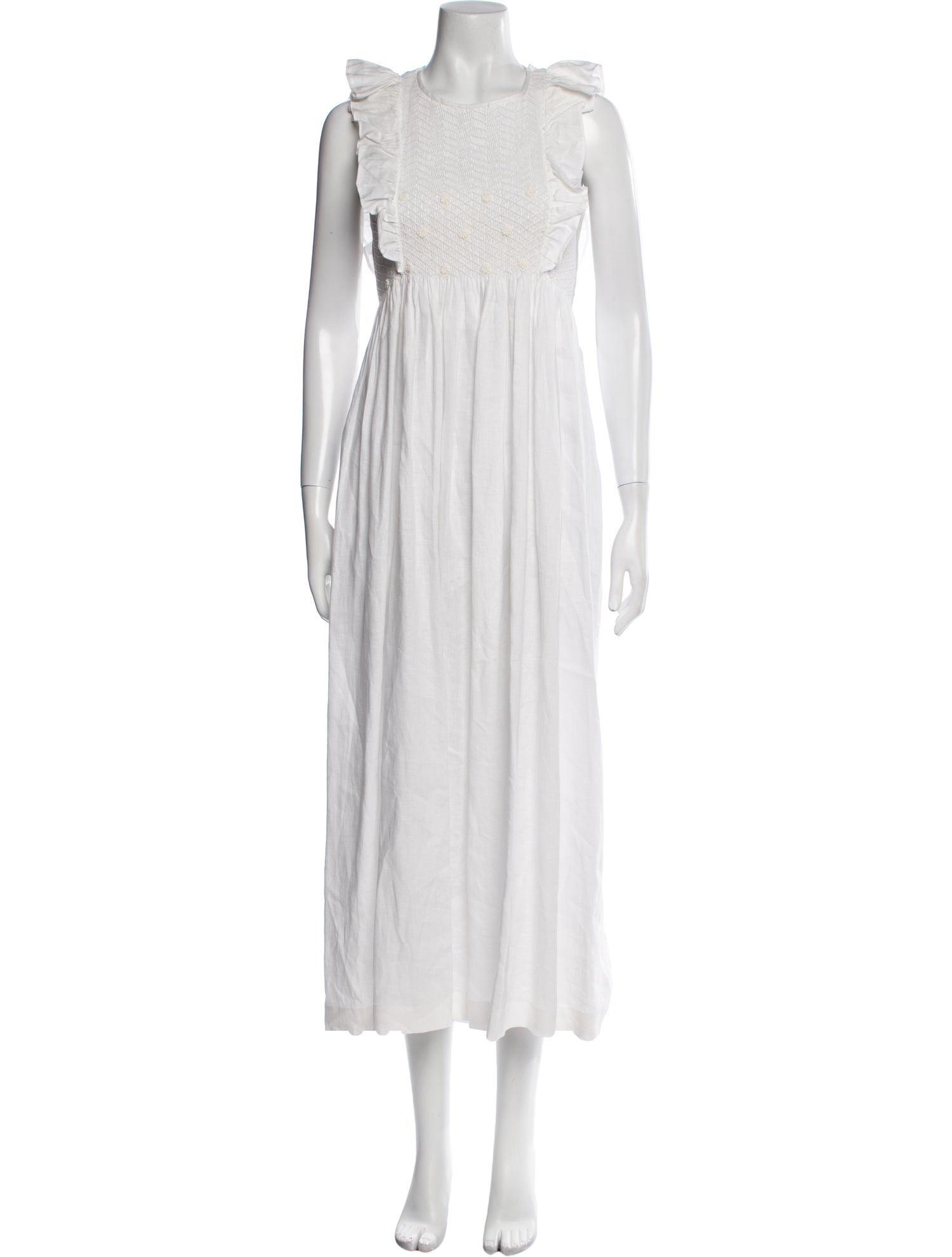 Innika Choo Linen Long Dress
