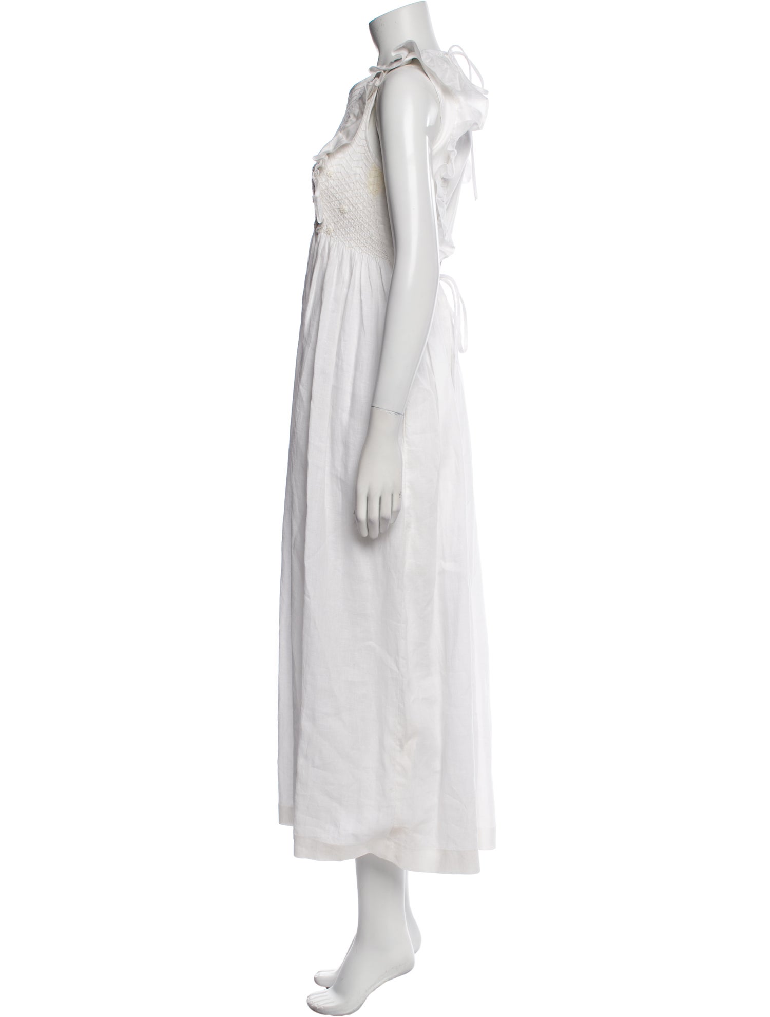 Innika Choo Linen Long Dress