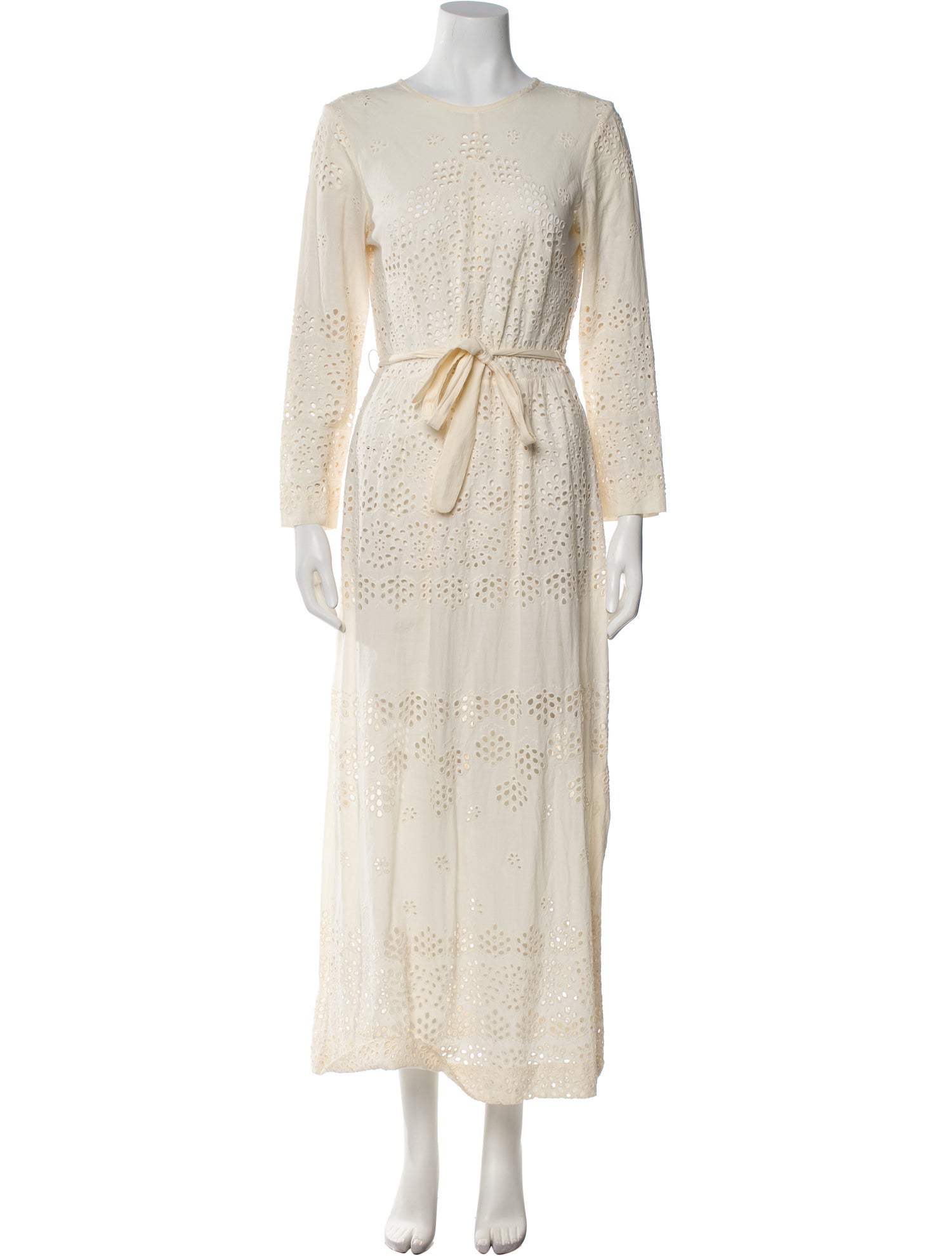 Innika Choo Crew Neck Long Dress