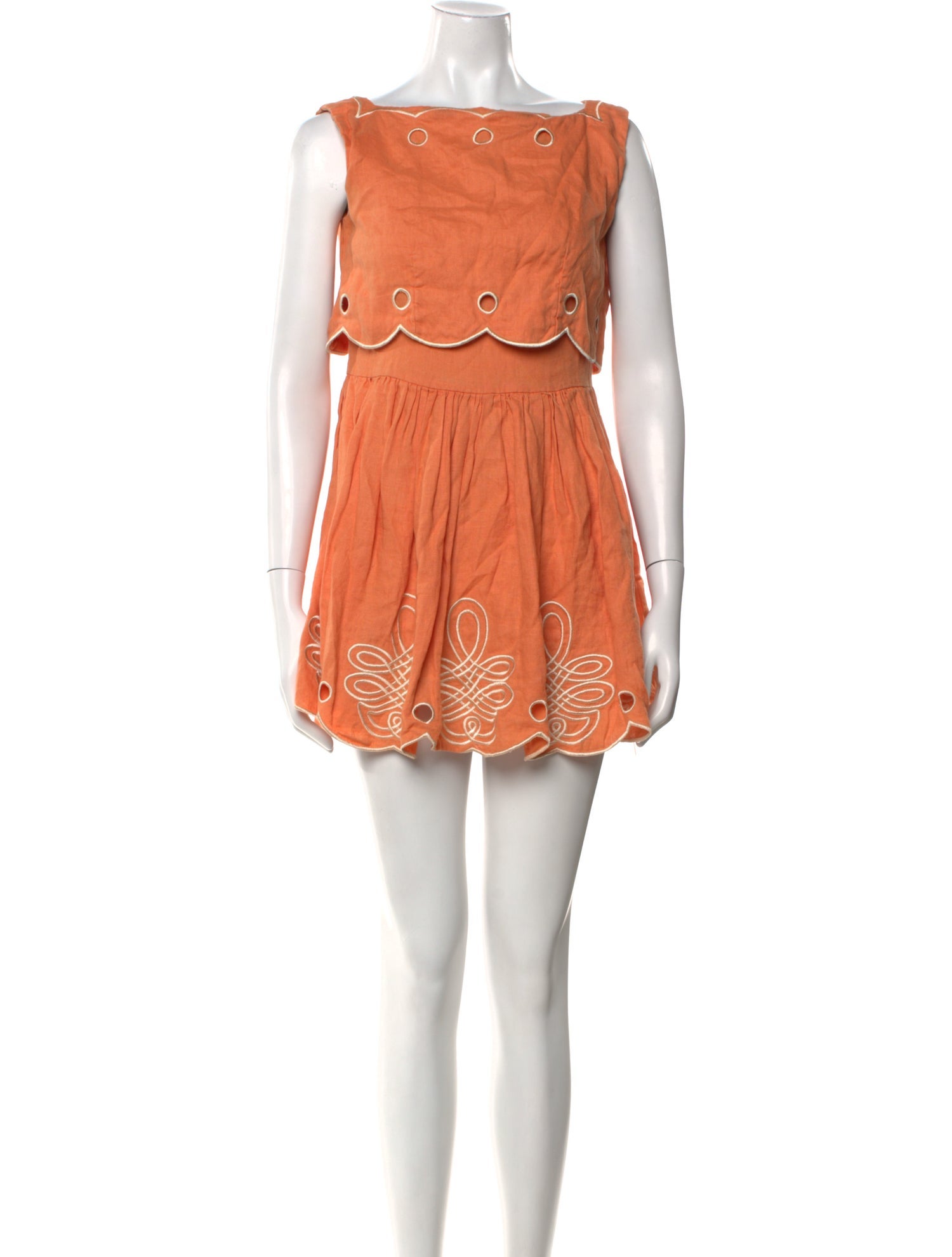 Innika Choo Linen Mini Dress