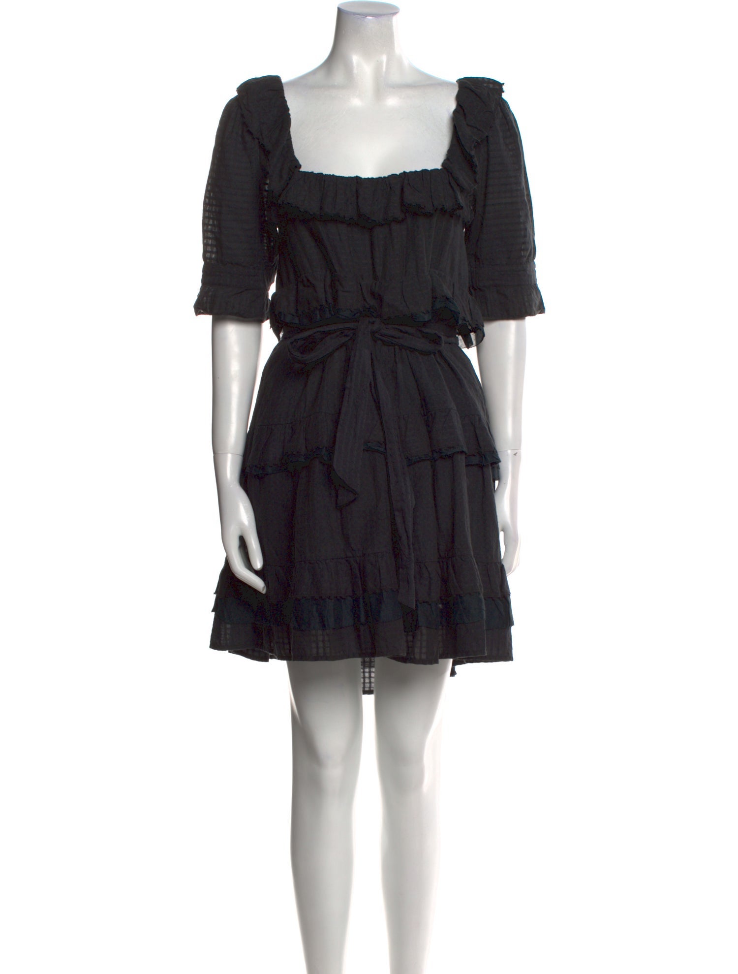 Innika Choo Square Neckline Mini Dress