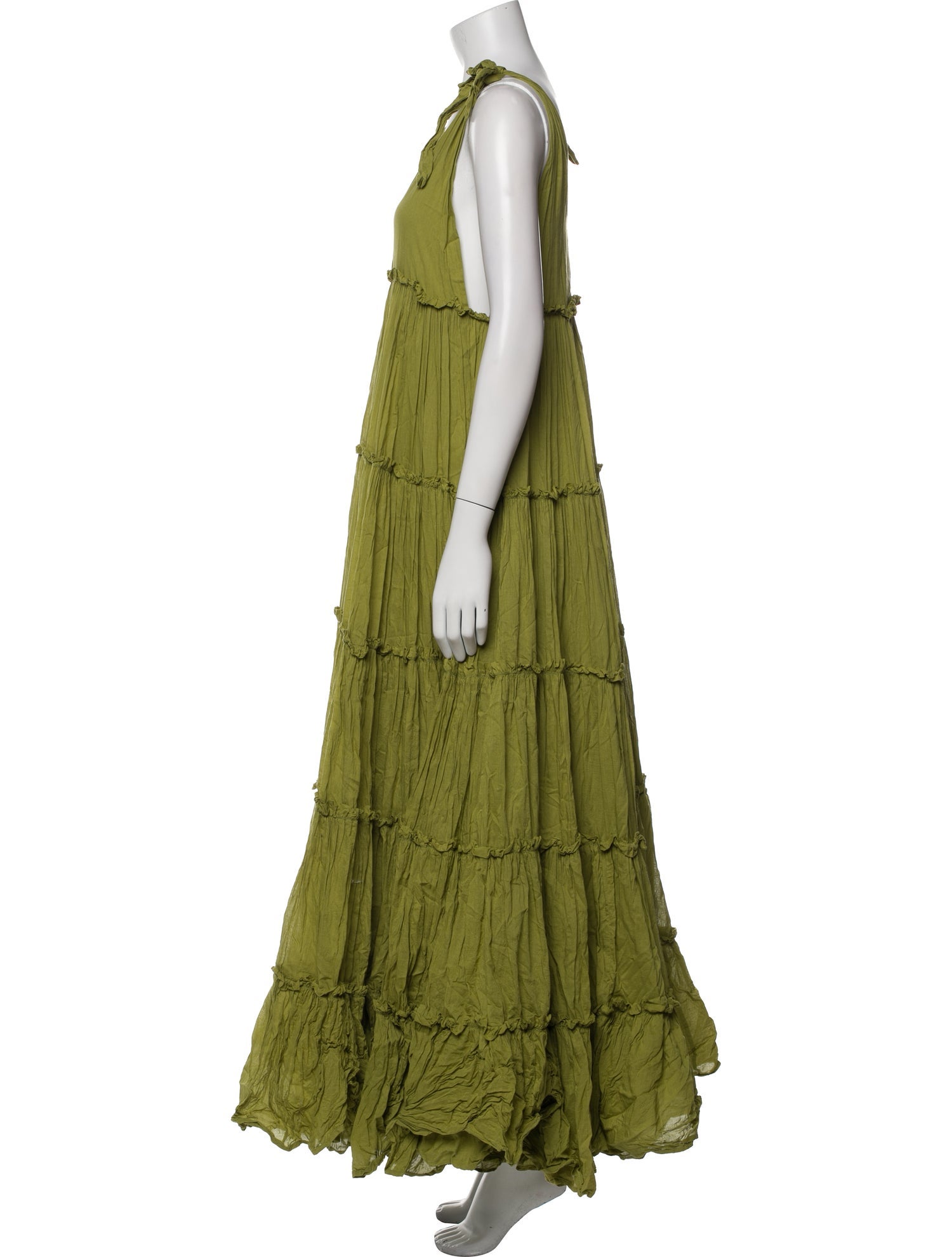 Innika Choo Linen Long Dress