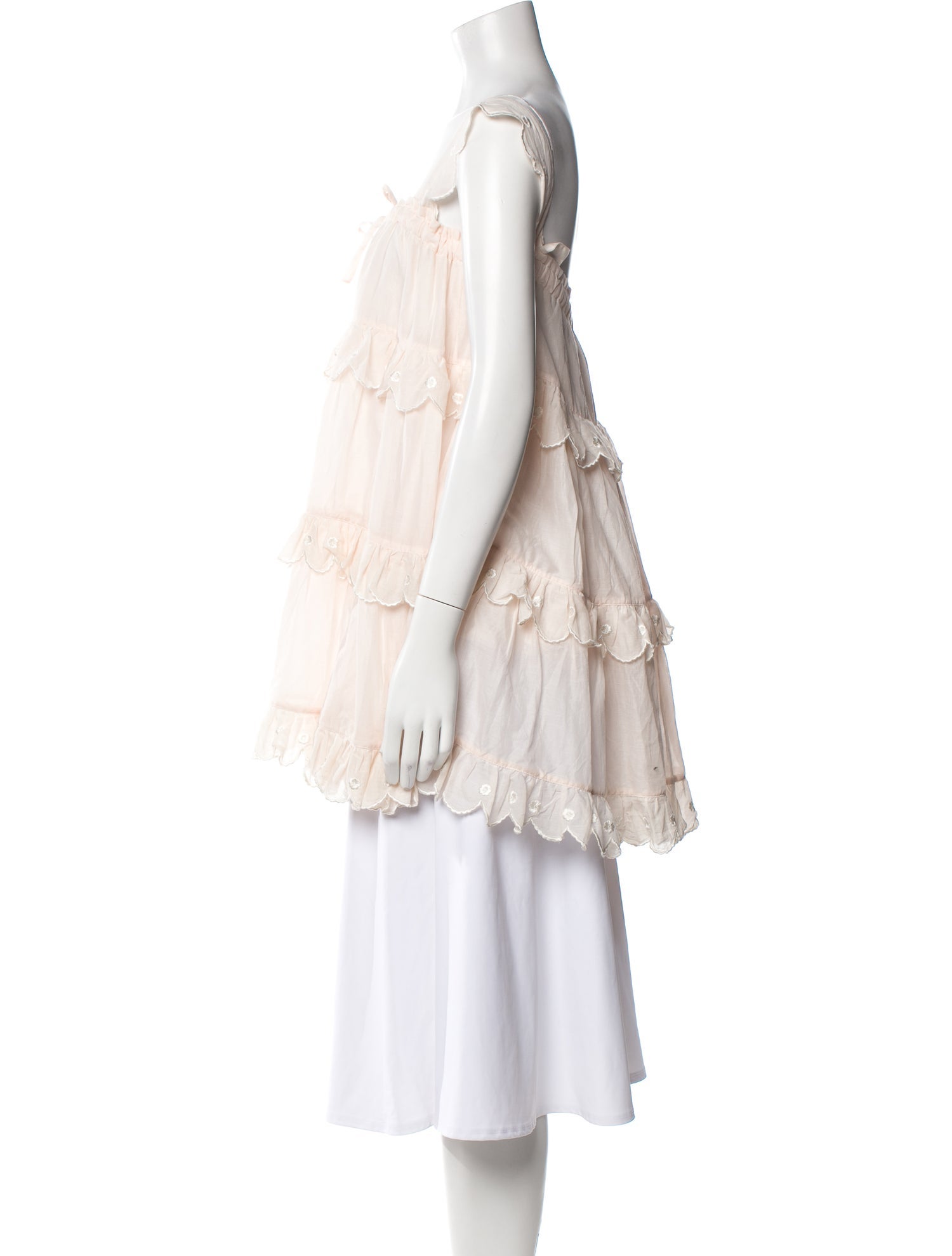 Innika Choo Square Neckline Sleeveless Tunic