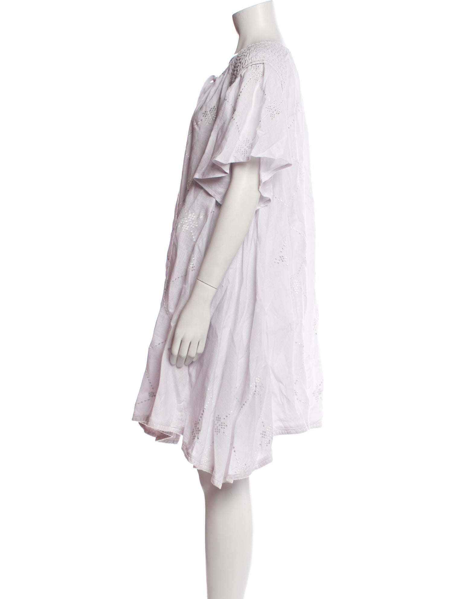 Innika Choo Linen Knee-Length Dress
