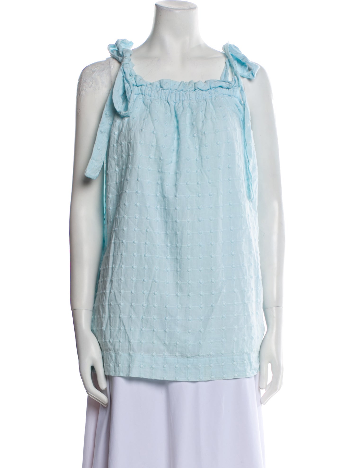 Innika Choo Square Neckline Sleeveless Top