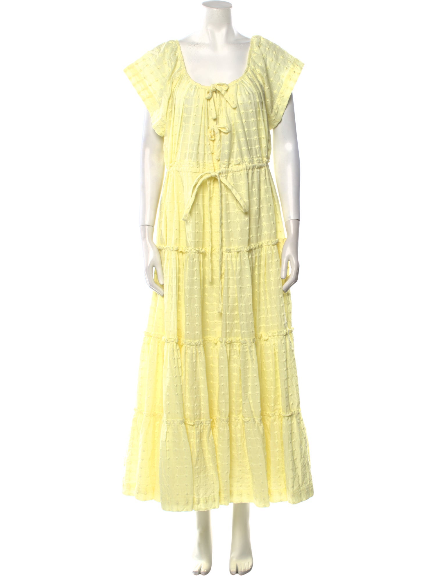 Innika Choo Scoop Neck Long Dress