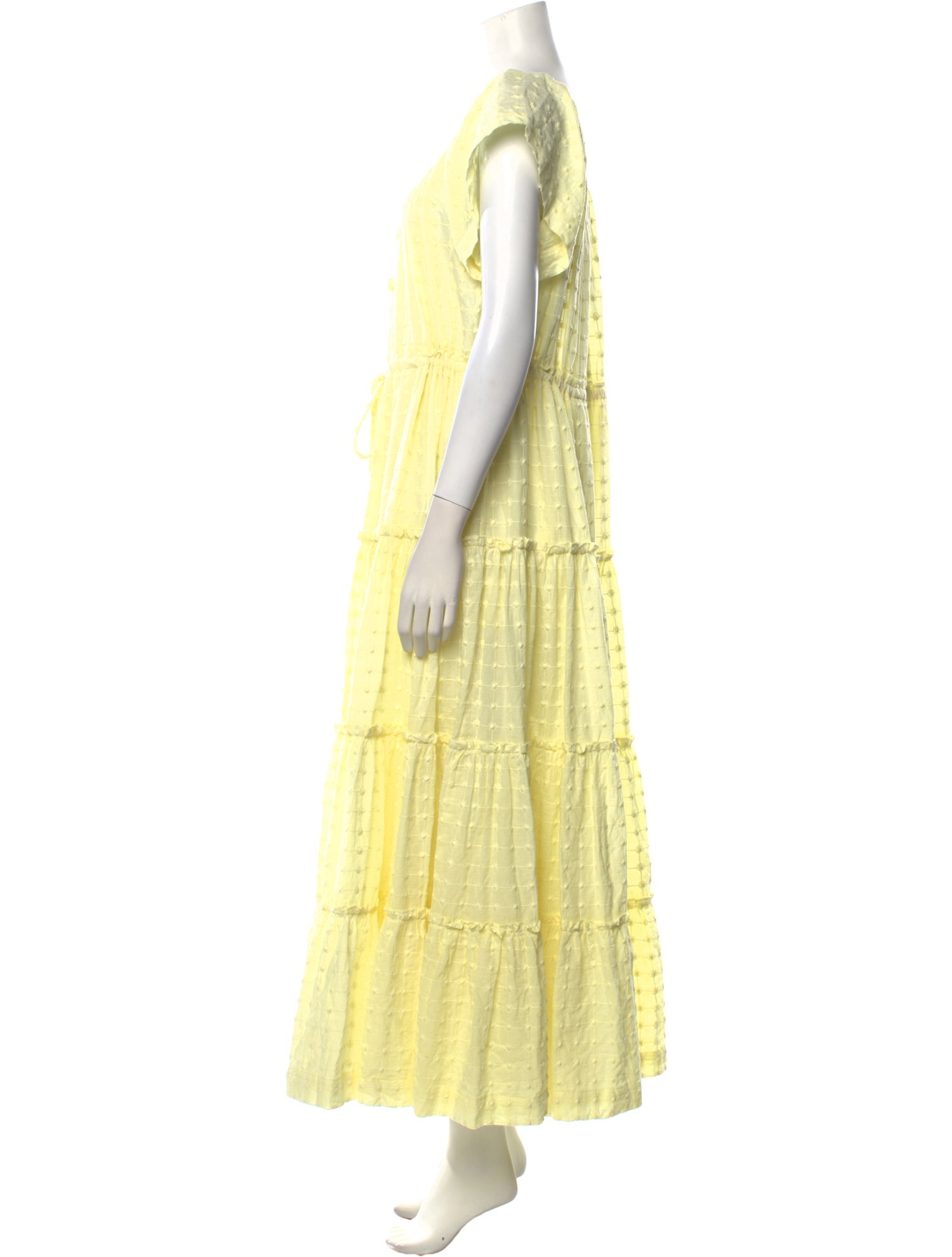 Innika Choo Scoop Neck Long Dress