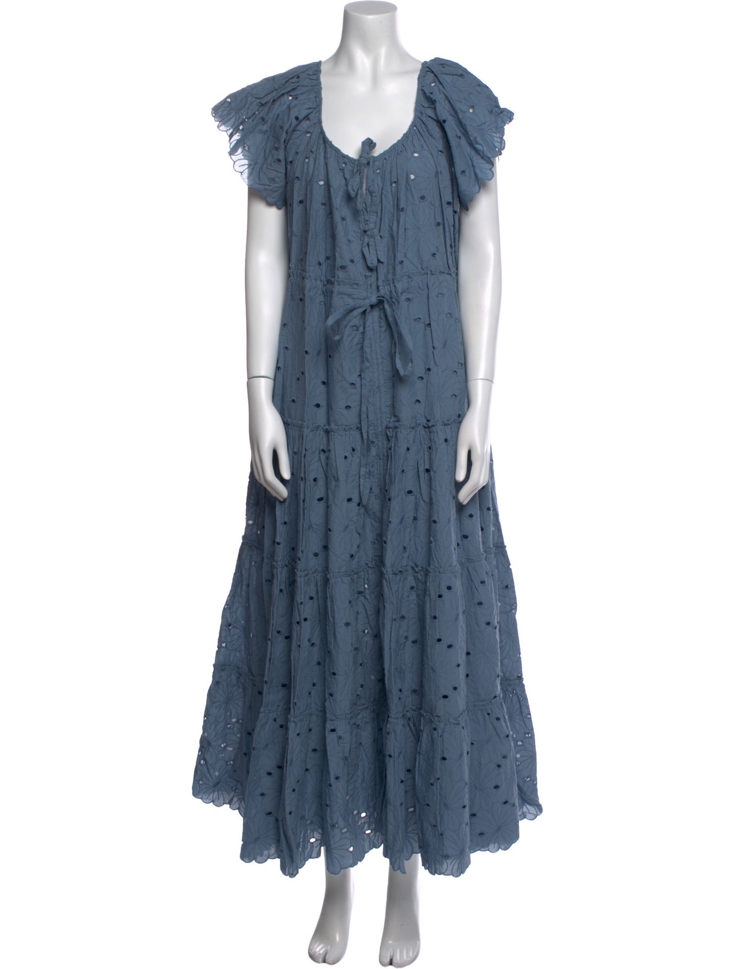 Innika Choo Scoop Neck Long Dress