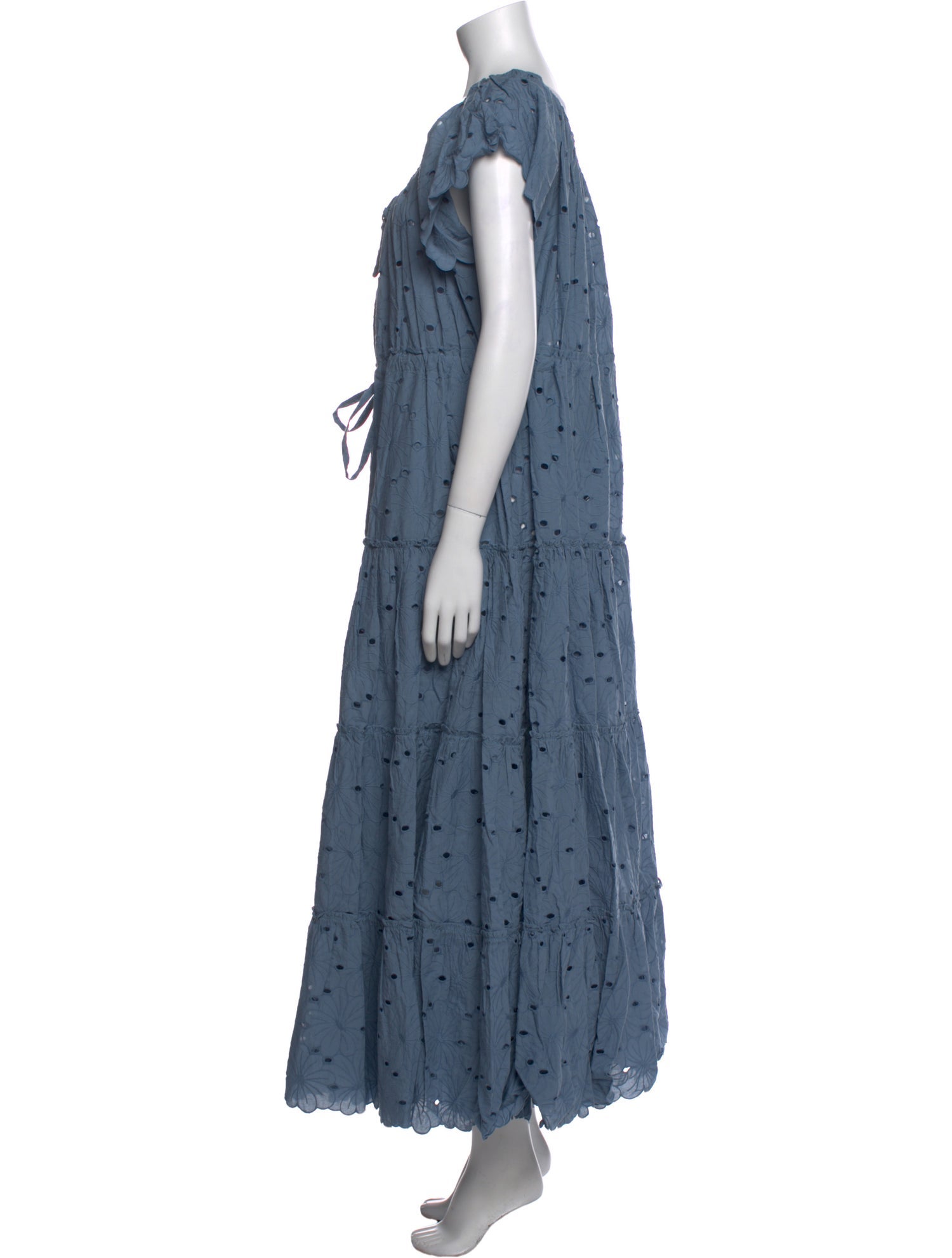 Innika Choo Scoop Neck Long Dress