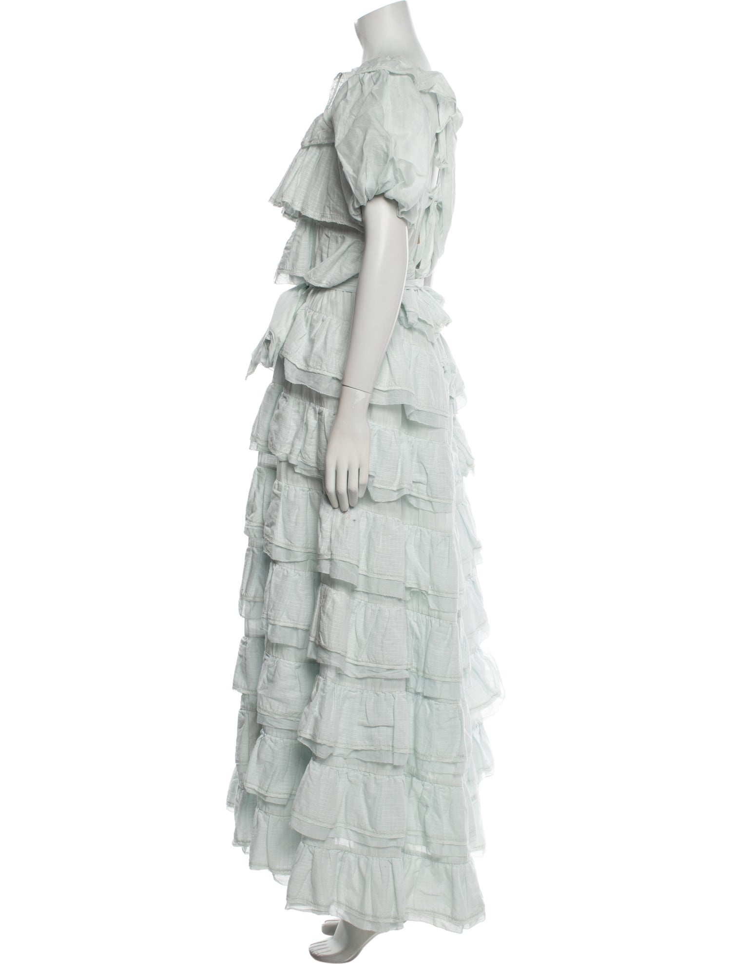 Innika Choo Square Neckline Long Dress