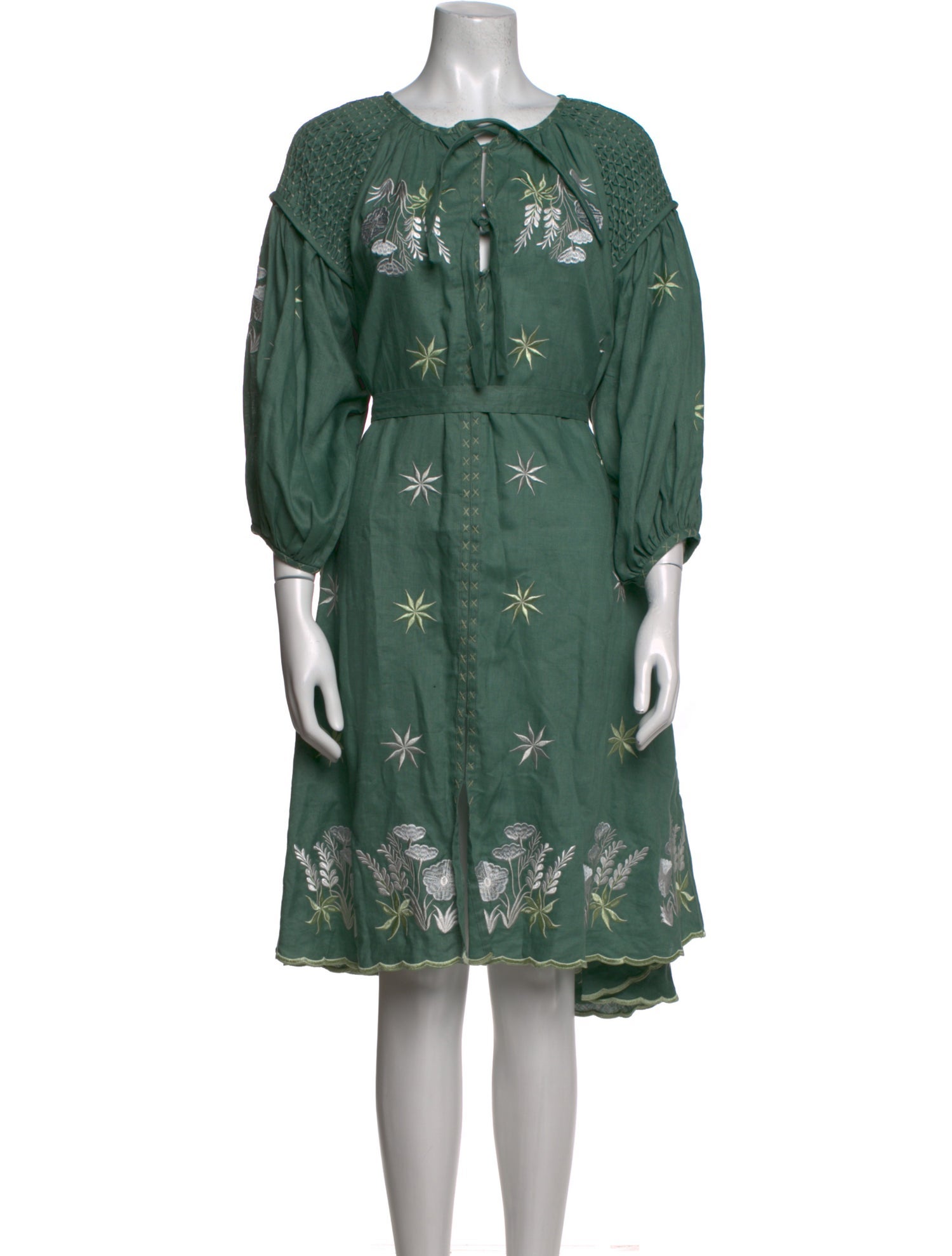 Innika Choo Linen Long Dress w/ Tags