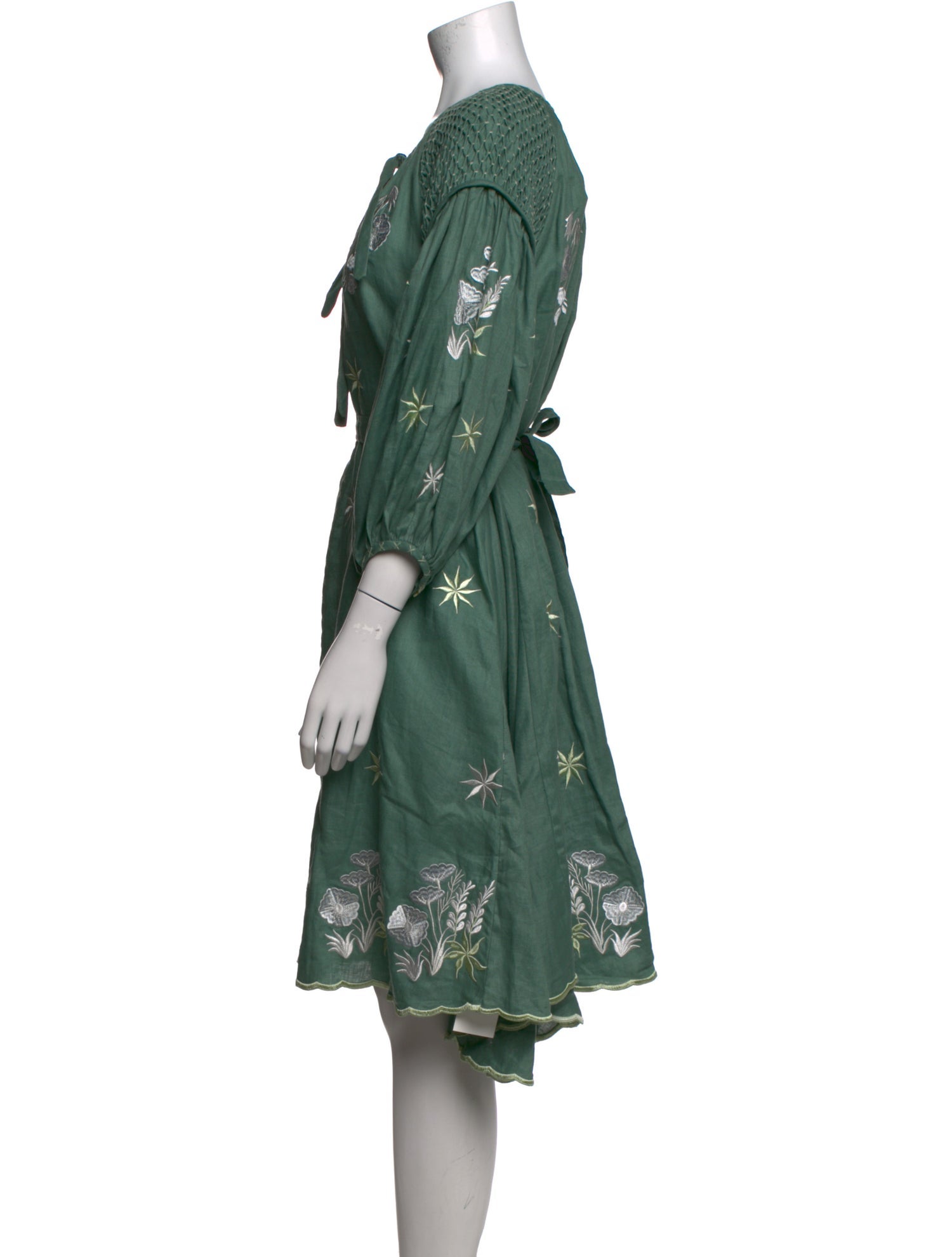 Innika Choo Linen Long Dress w/ Tags