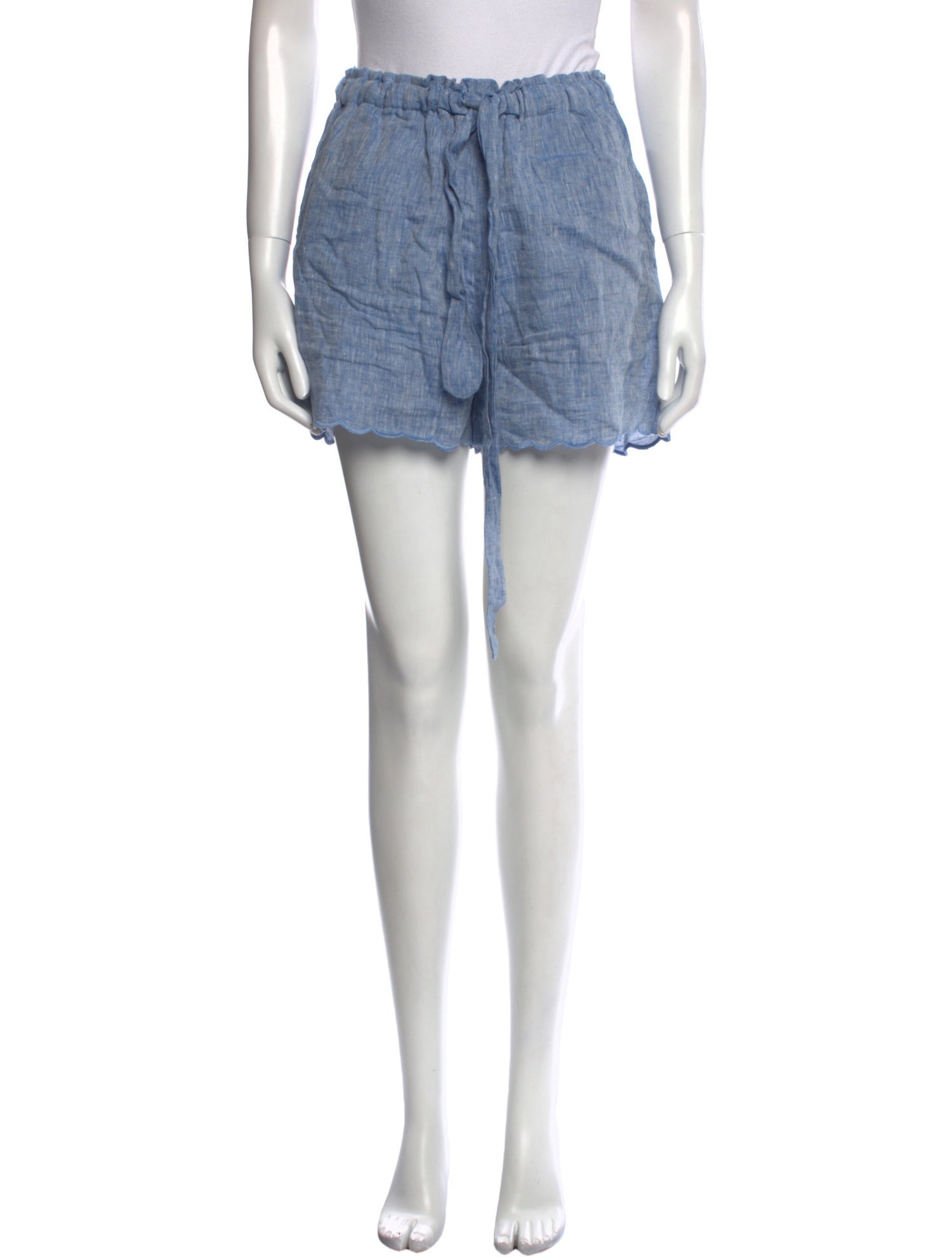 Innika Choo Linen Mini Shorts