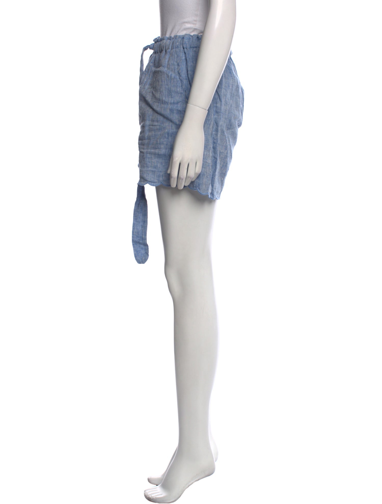 Innika Choo Linen Mini Shorts