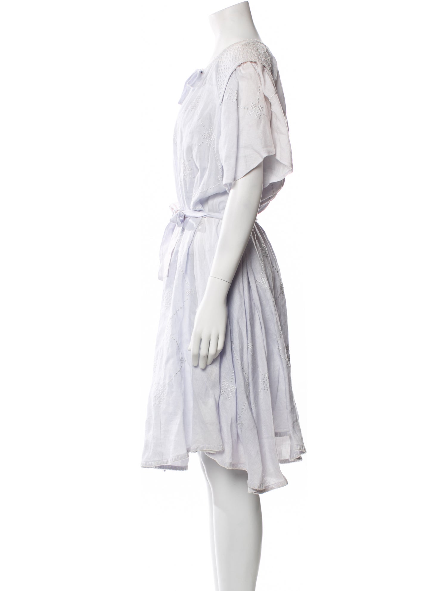 Innika Choo Crew Neck Knee-Length Dress