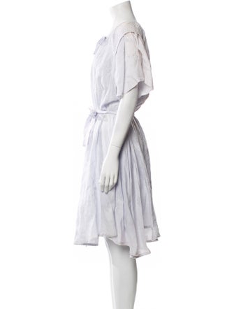 Innika Choo Crew Neck Knee-Length Dress