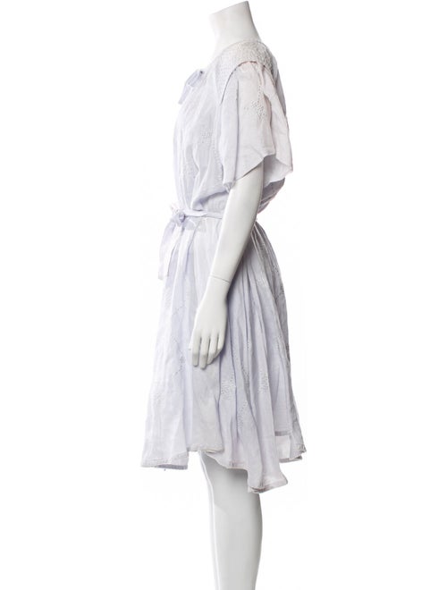 Innika Choo Crew Neck Knee-Length Dress