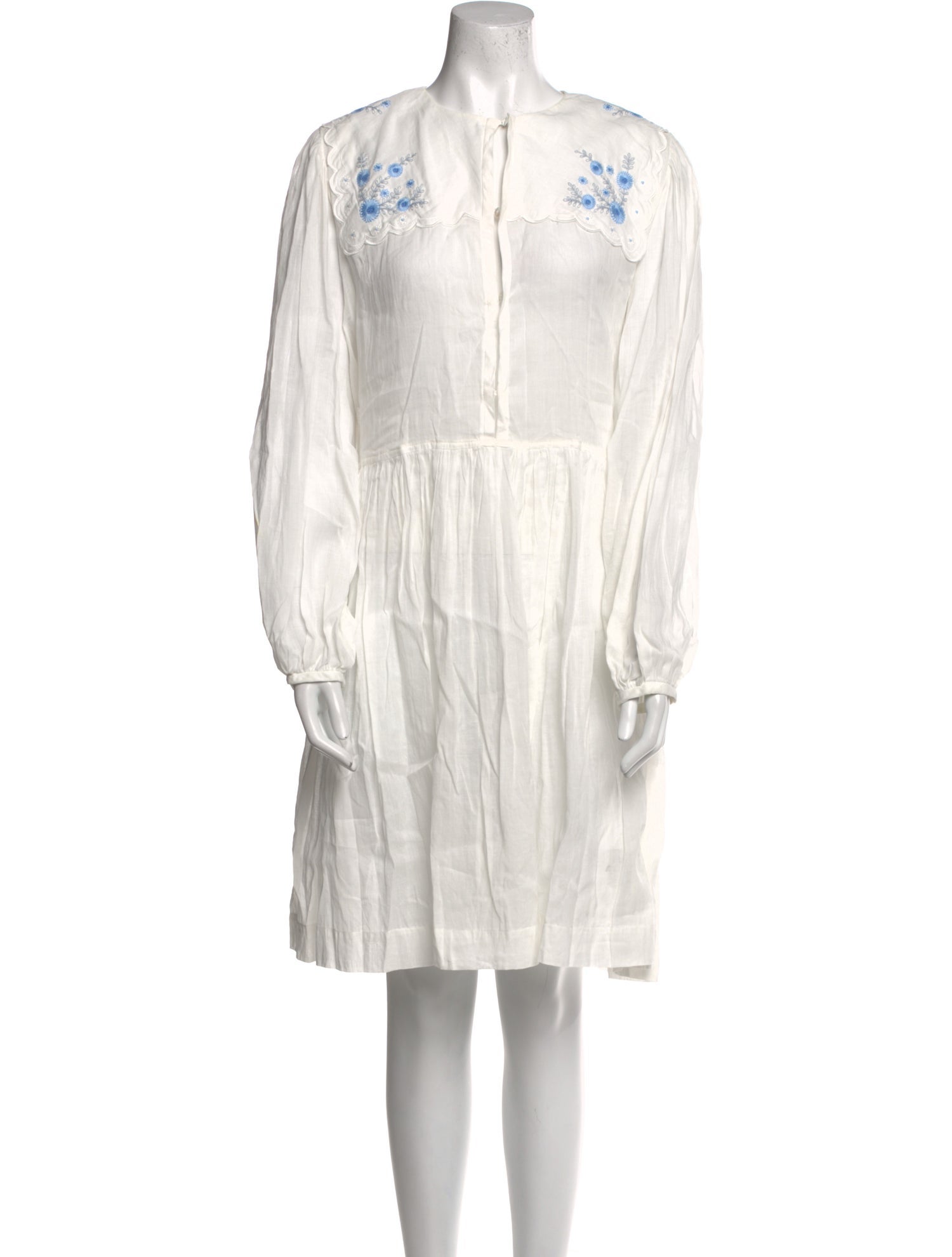 Innika Choo Crew Neck Knee-Length Dress