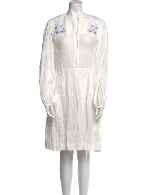 Innika Choo Crew Neck Knee-Length Dress