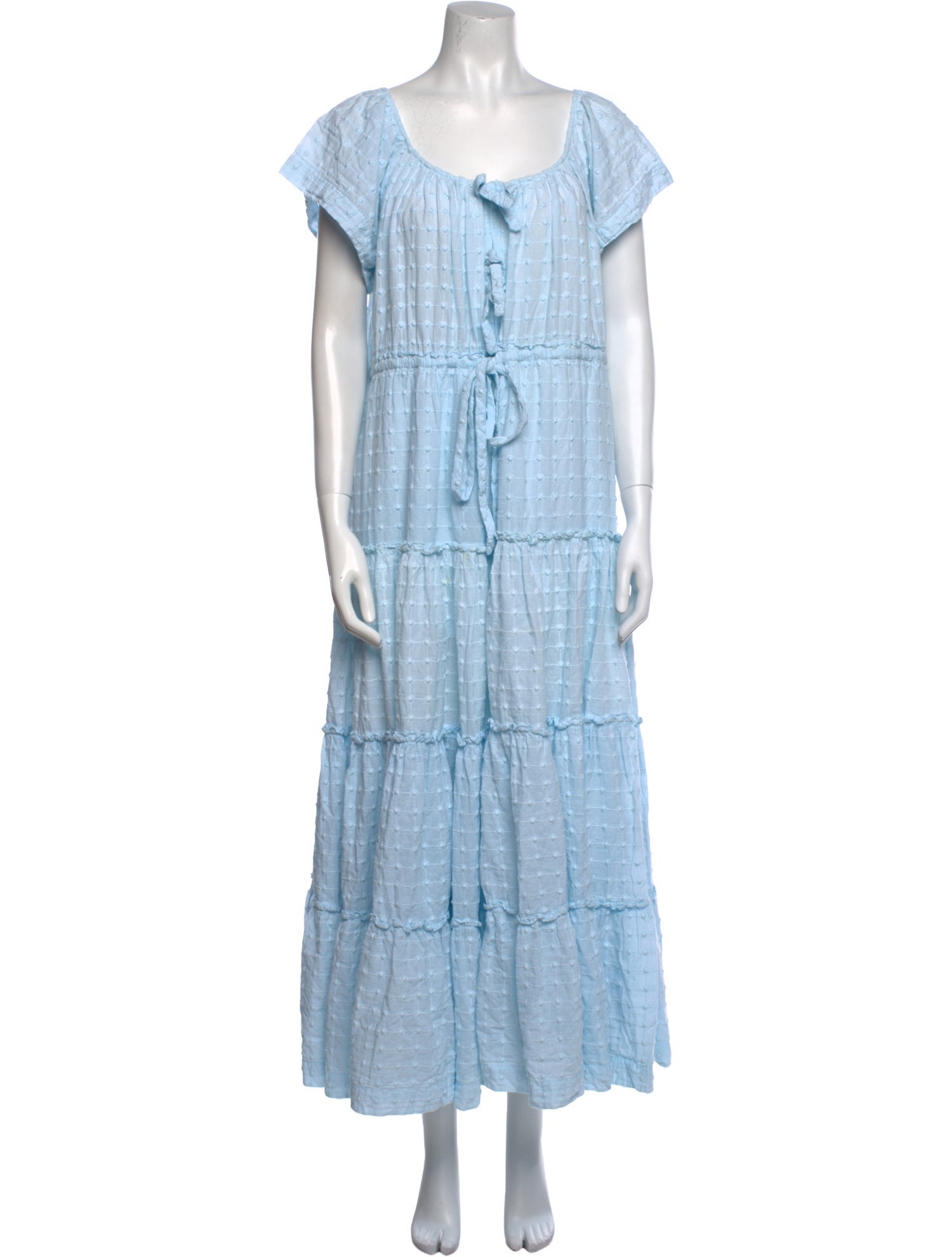 Innika Choo Scoop Neck Long Dress