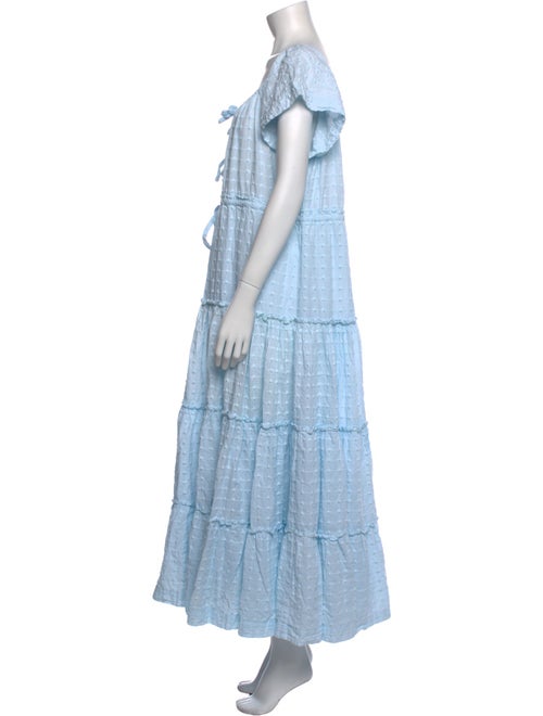 Innika Choo Scoop Neck Long Dress