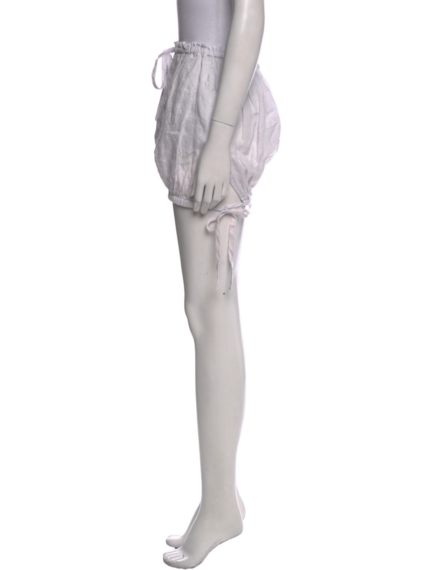 Innika Choo Linen Mini Shorts