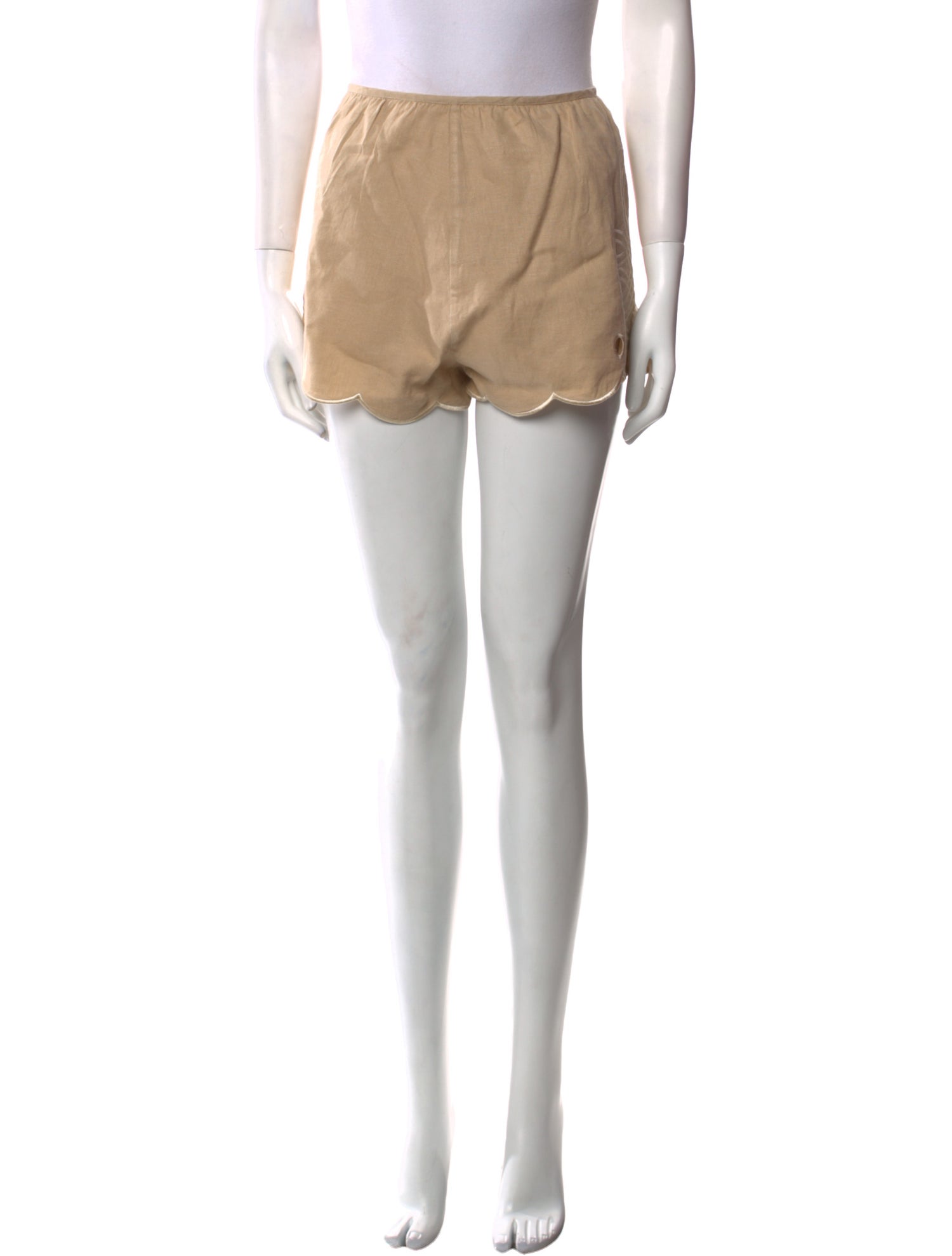 Innika Choo Linen Mini Shorts