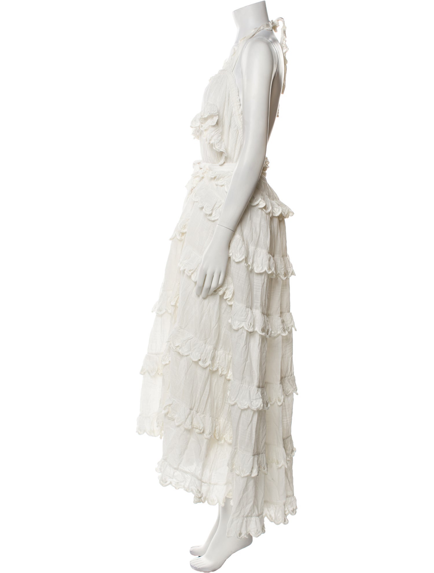 Innika Choo Square Neckline Long Dress