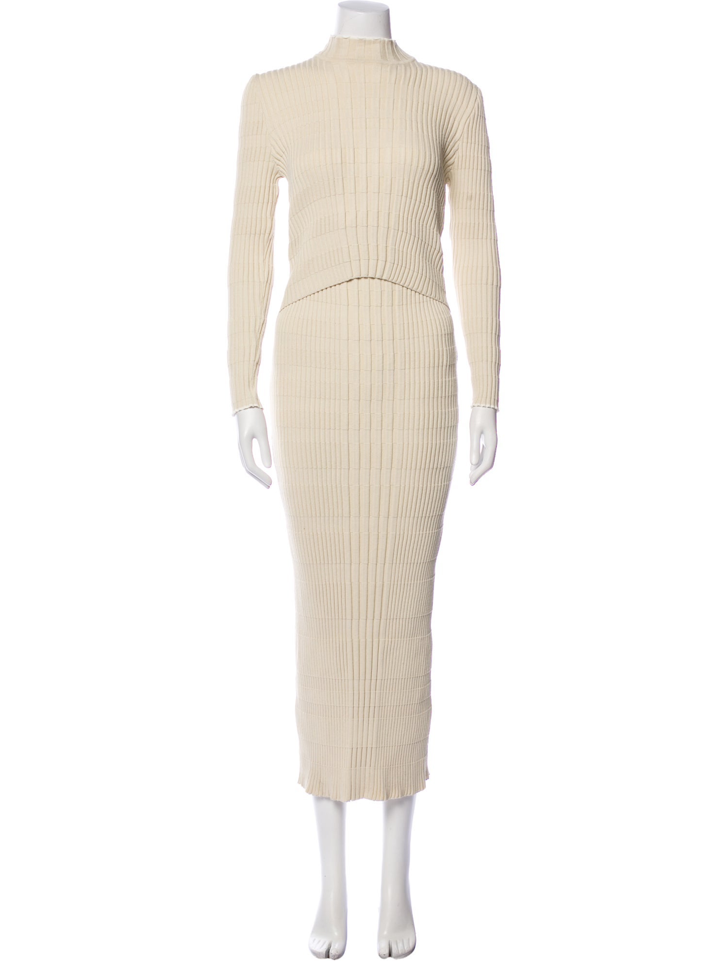 Inner Tiger Turtleneck Long Dress