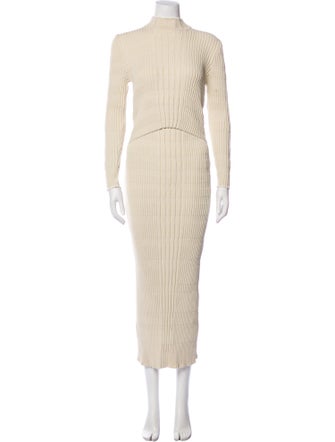 Inner Tiger Turtleneck Long Dress