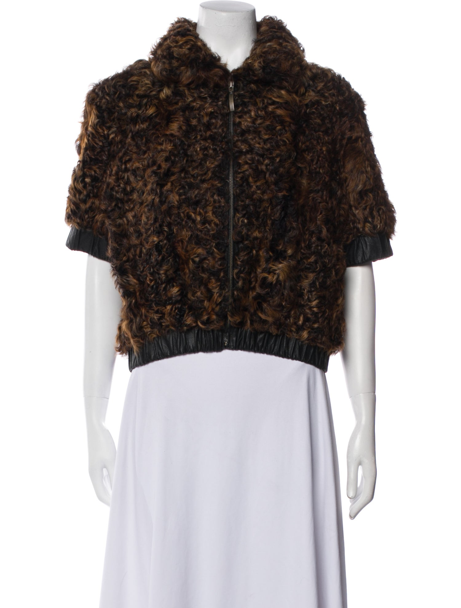 Inochi Leather Fur Jacket