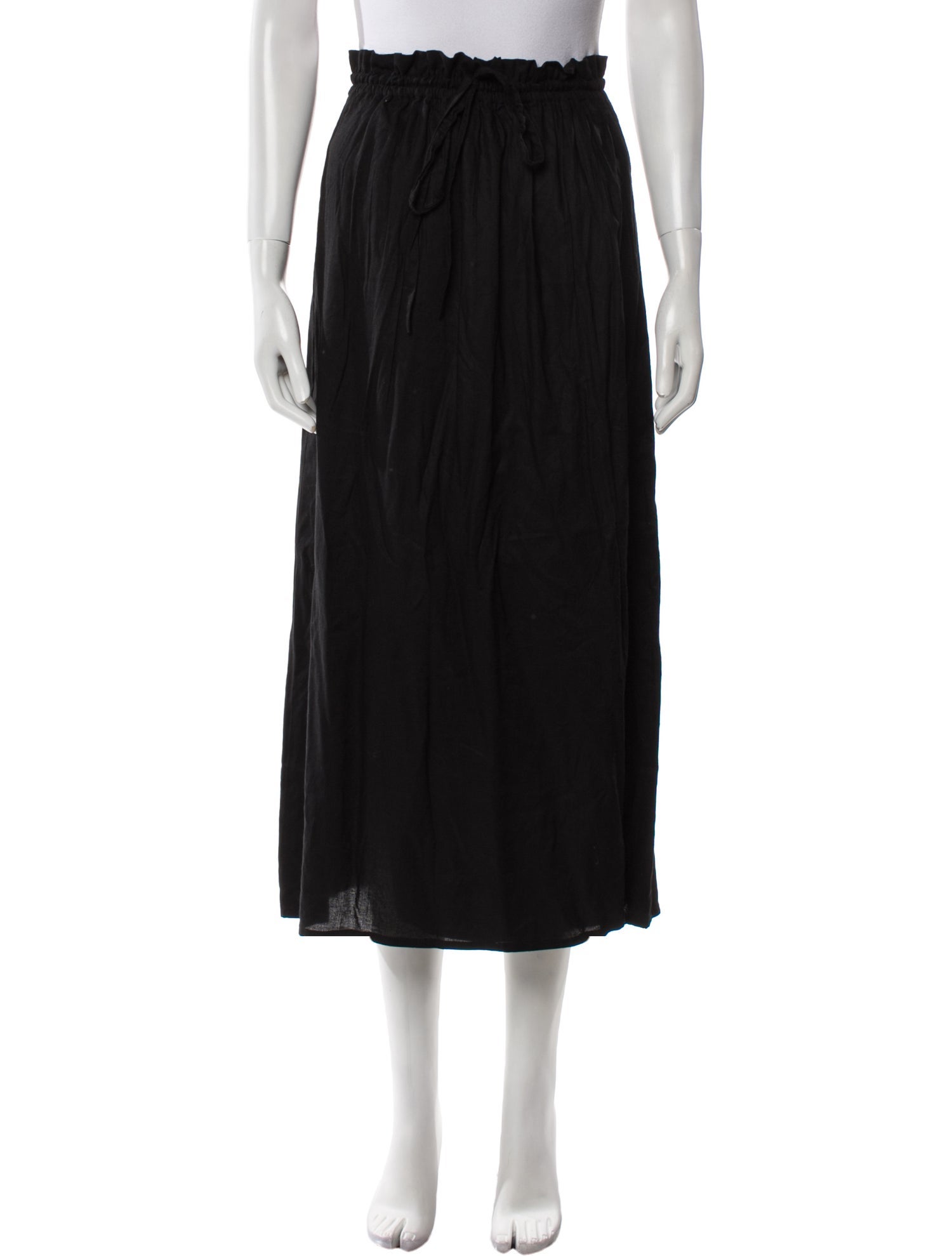 India Collection Ruffle Embellishment Midi Length Skirt w/ Tags