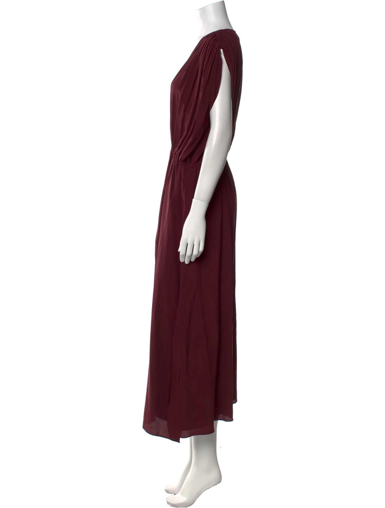 INDRESS Silk Long Dress