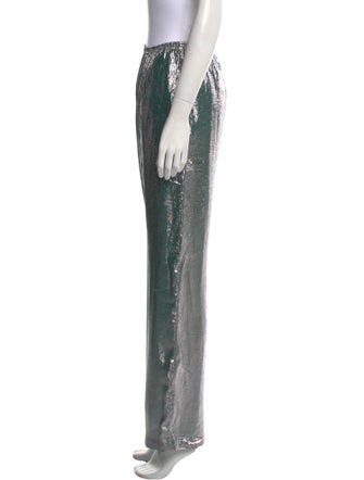 INDRESS Silk Wide Leg Pants