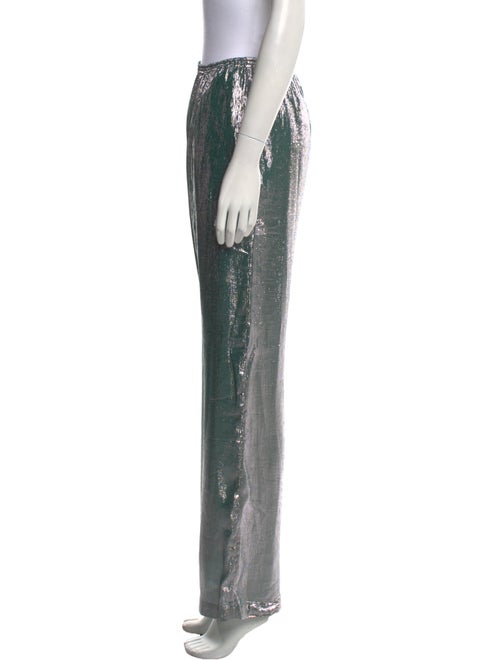 INDRESS Silk Wide Leg Pants