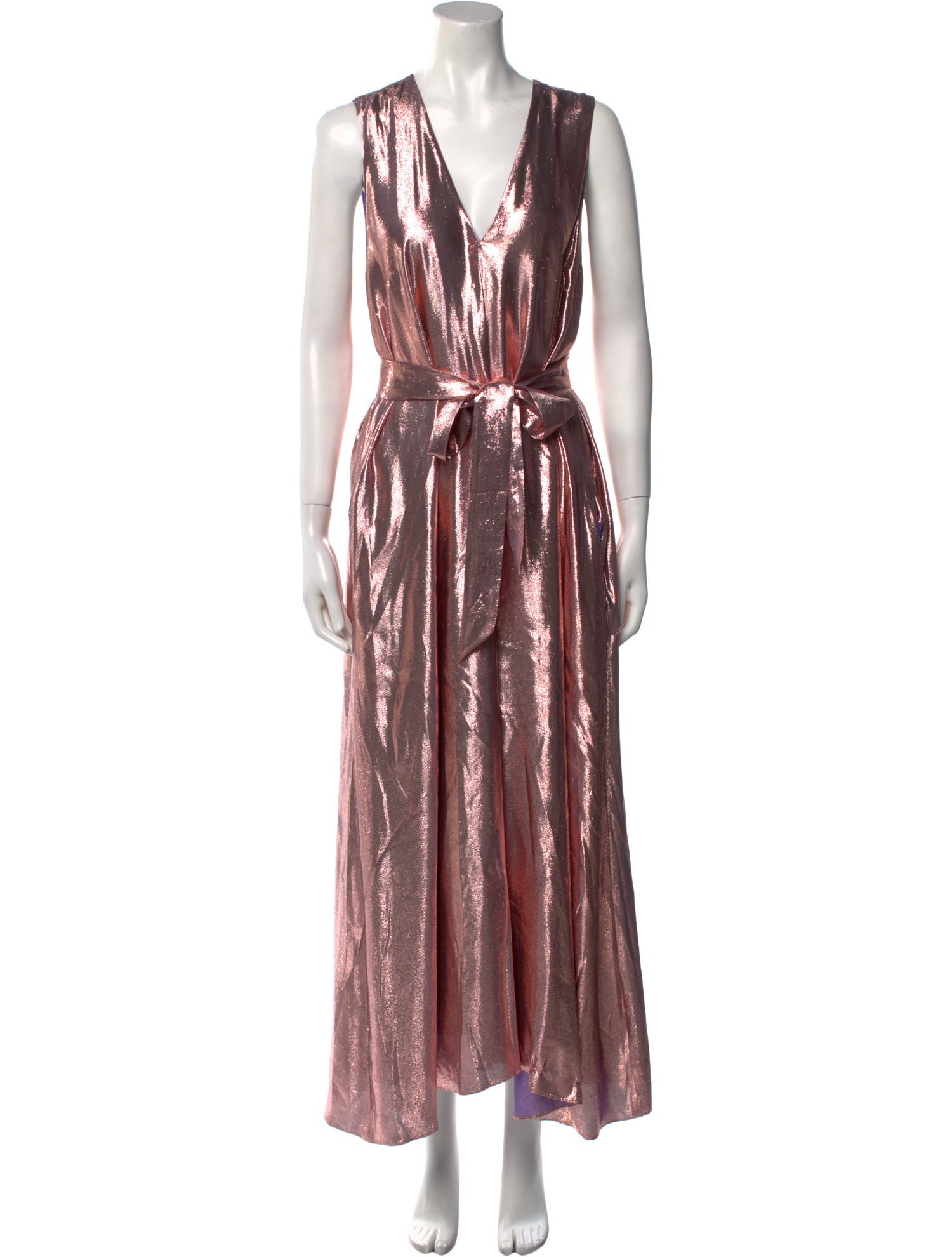 INDRESS Silk Long Dress w/ Tags
