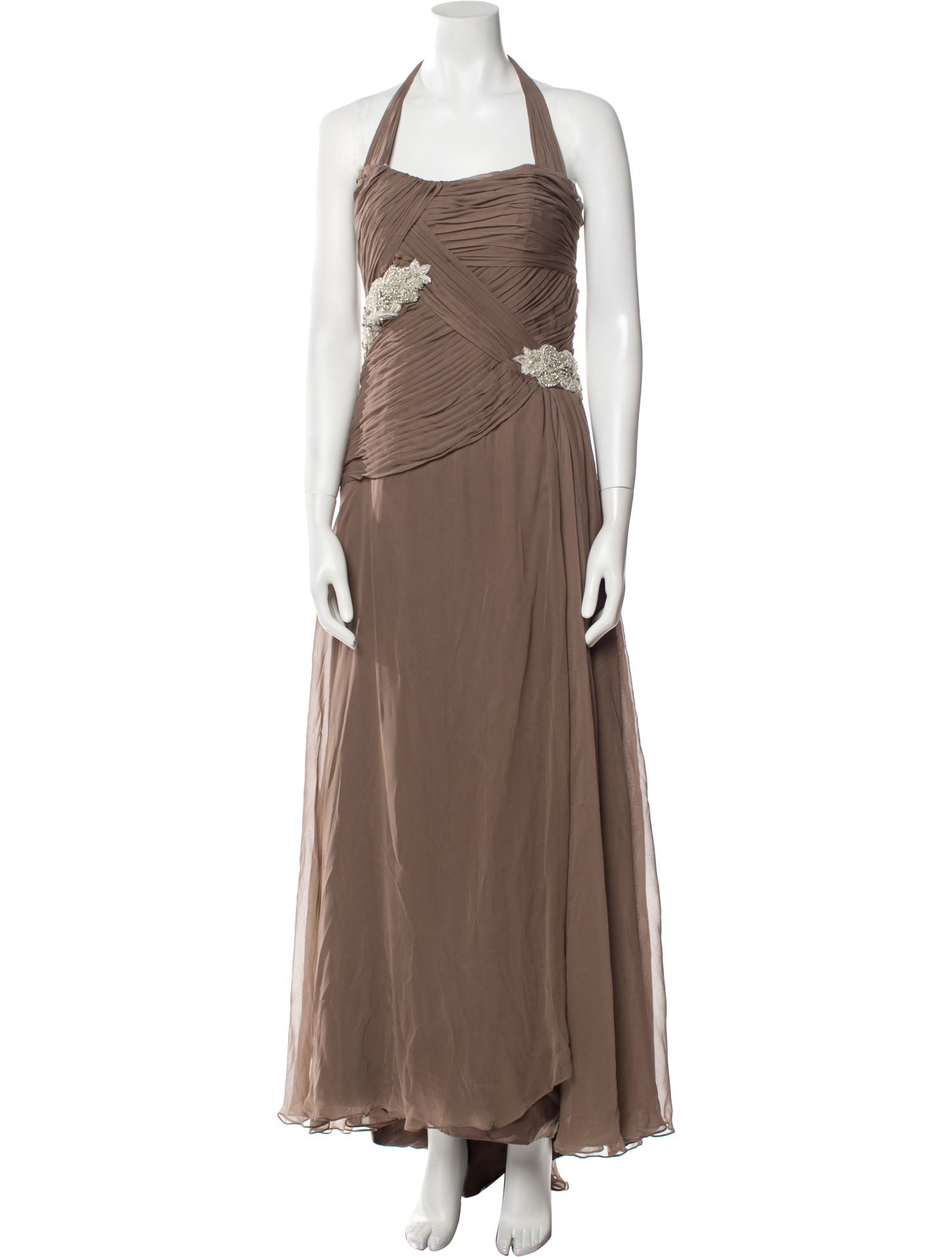 Ines di Santo Halterneck Long Dress
