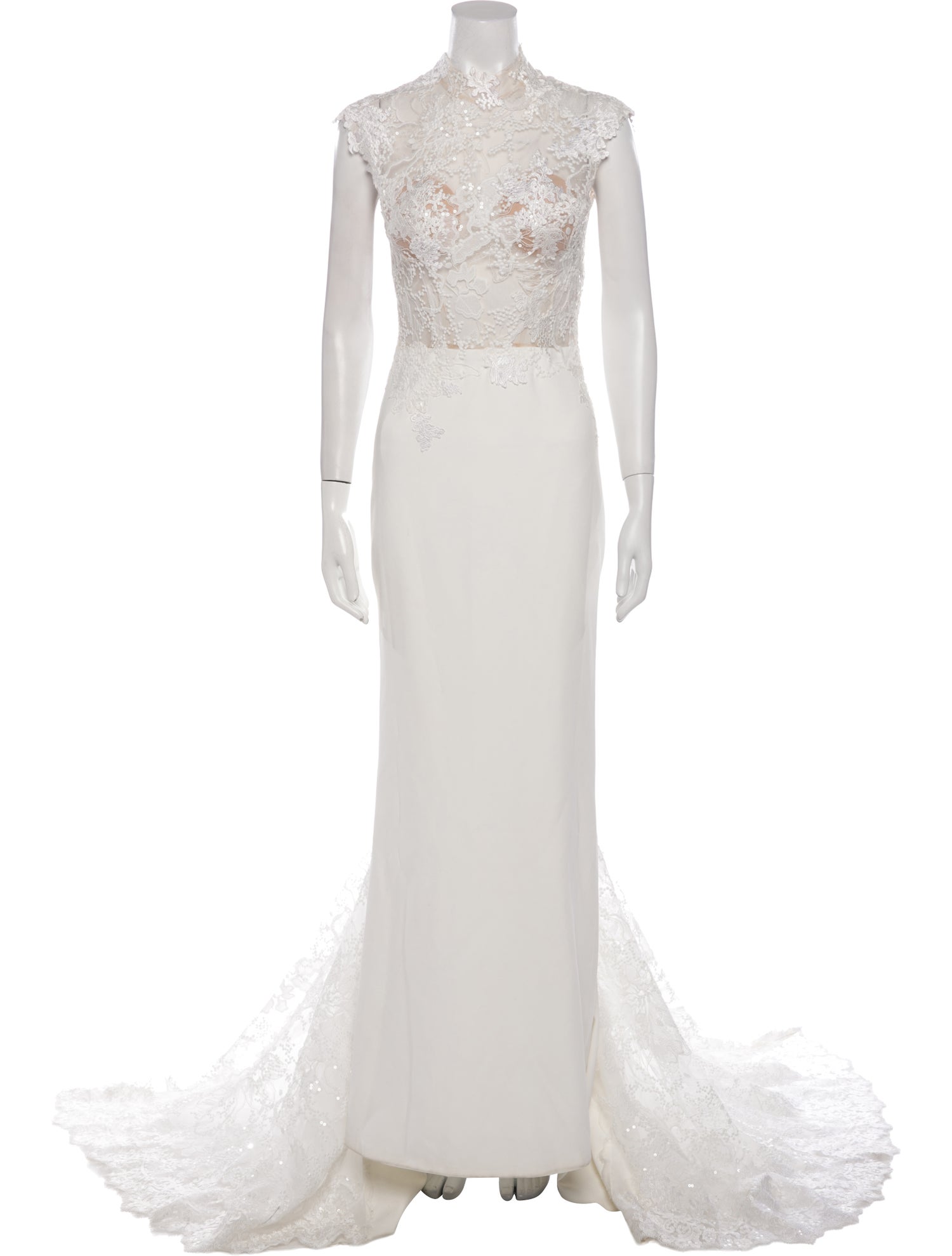 Ines di Santo Mock Neck Long Dress