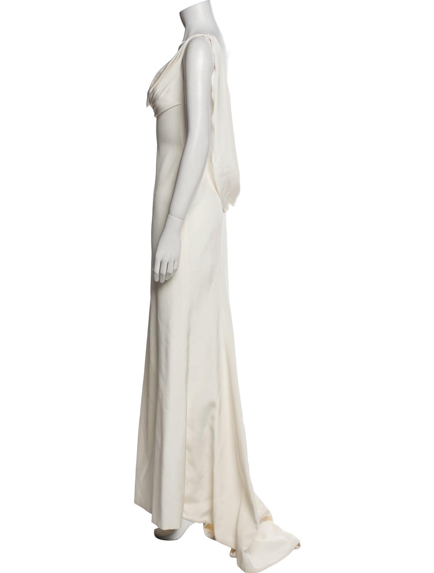 Ines di Santo Cowl Neck Mini Dress