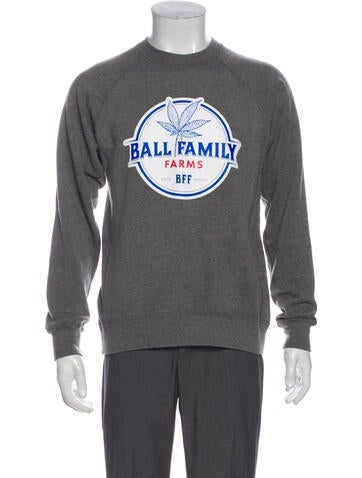 Independent Trading Co. Sweatshirts & Hoodies Graphic Print Crew Neck Sweatshirt S