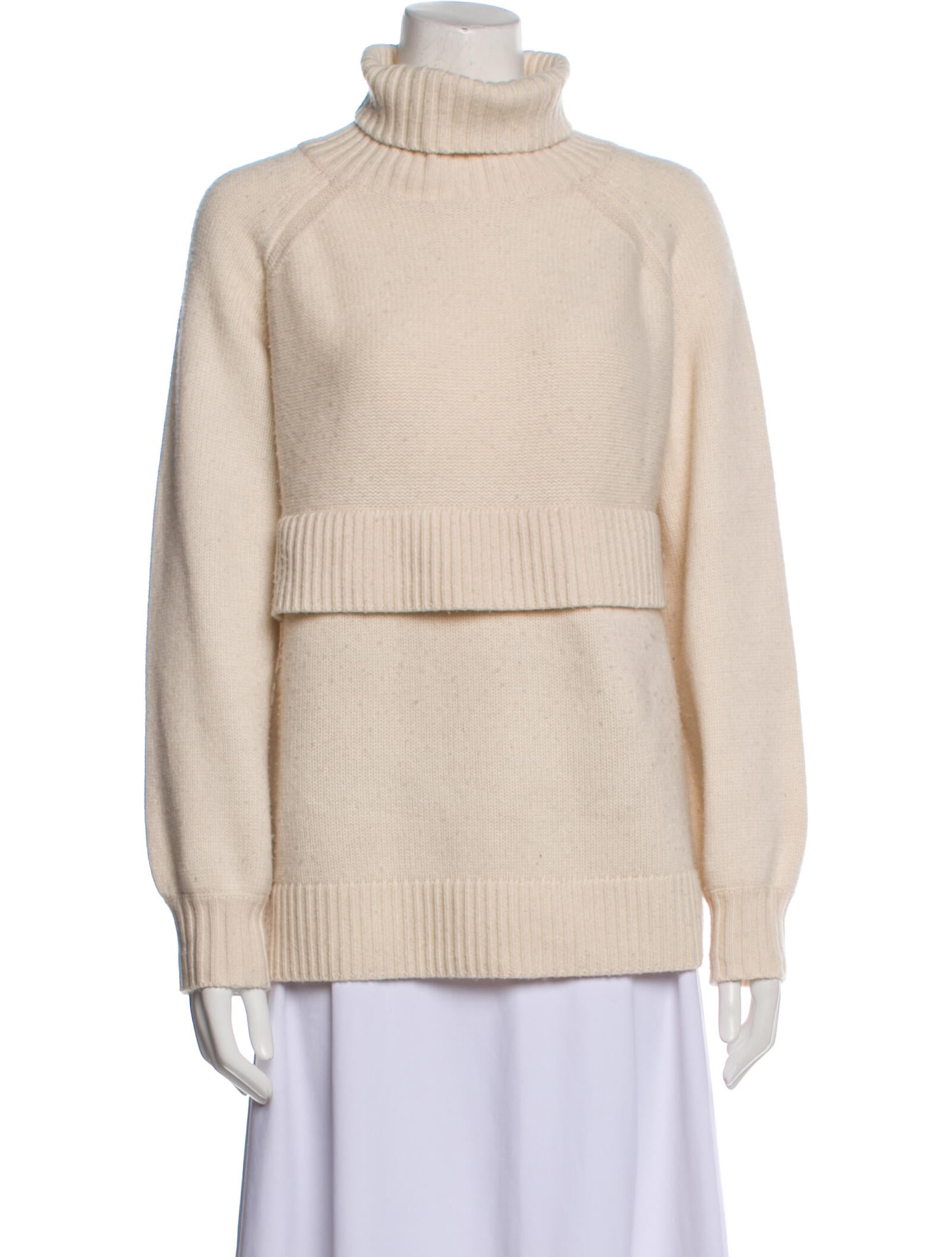 Intuition Paris Wool Turtleneck Sweater