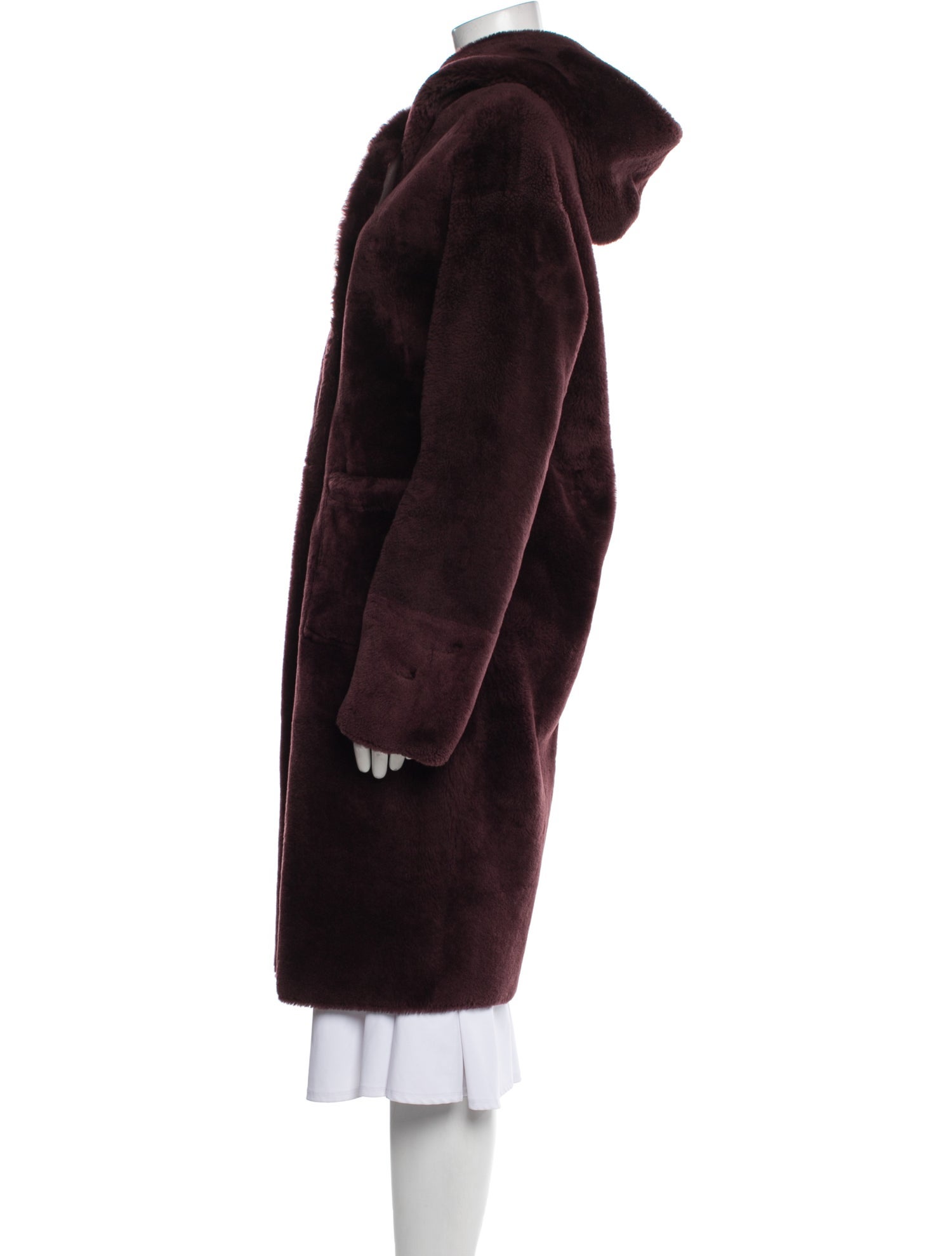 Intuition Paris Shearling Fur Coat