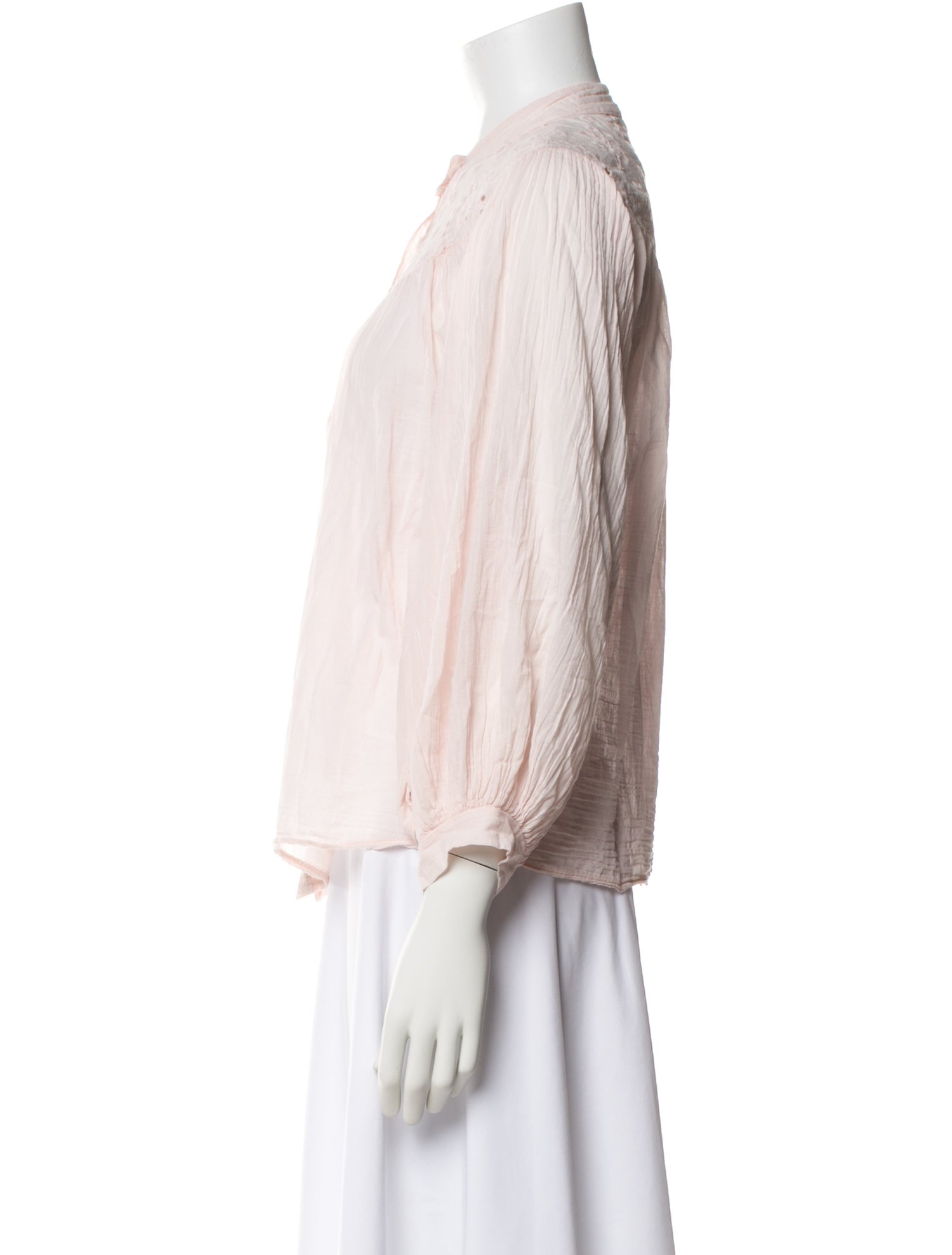 Intuition Paris Three-Quarter Sleeve Blouse