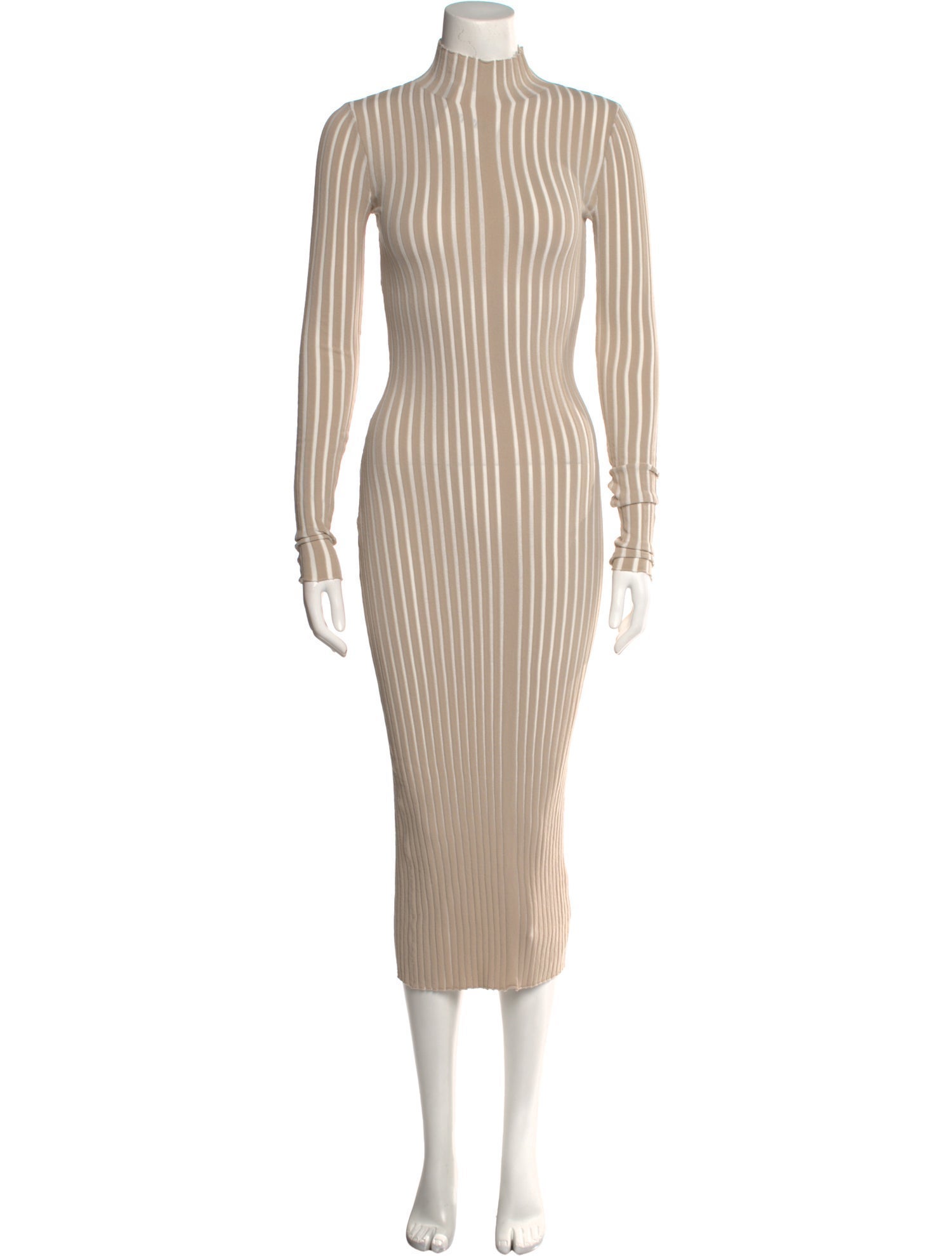 Interior Mock Neck Long Sleeve Tunic